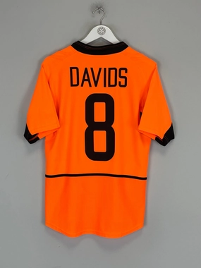 2002/04 NETHERLANDS DAVIDS #8 HOME SHIRT (S) NIKE Laser Cut Vents