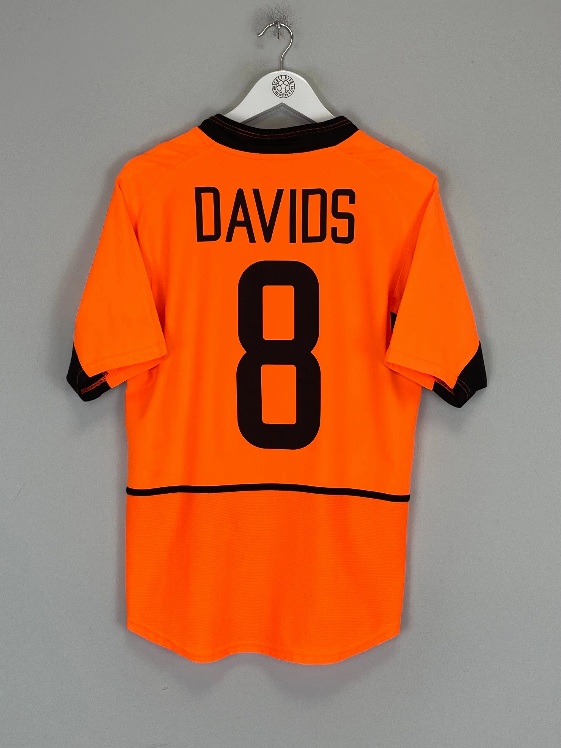 2002/04 NETHERLANDS DAVIDS #8 HOME SHIRT (S) NIKE Laser Cut Vents