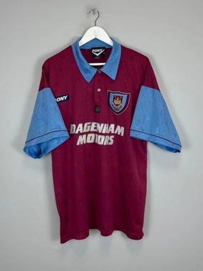 1995/97 WEST HAM HOME SHIRT (XL) PONY Core Movement