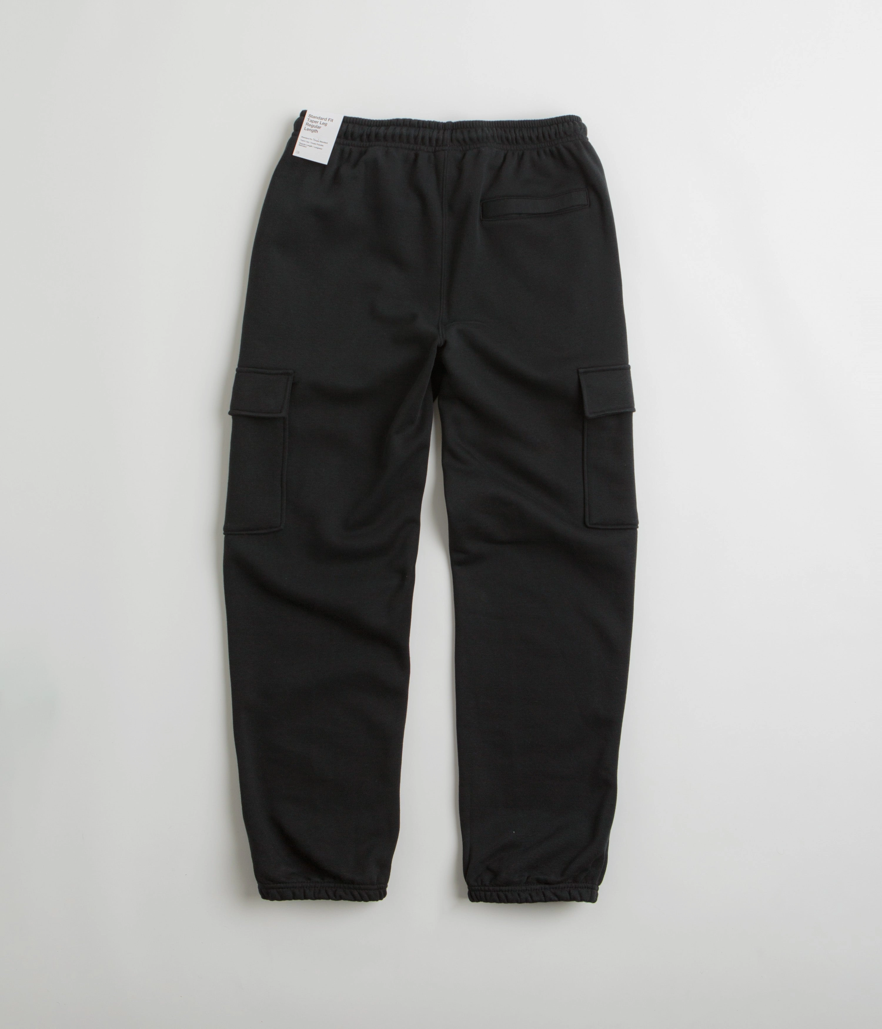 Nike Club Cargo Pants - Black / Black / White windproof