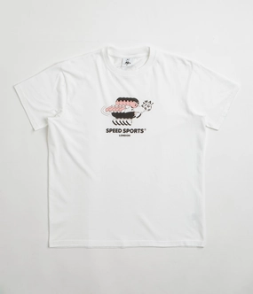 Pawa Speed Sports Footie Boy T-Shirt - White Breathable Yarn Composition Outdoor Style