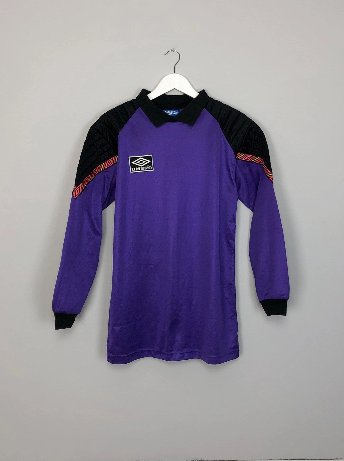 Sport Clip Compatible Quick Drying 1988/90 UMBRO #1 GK TEMPLATE SHIRT (L)
