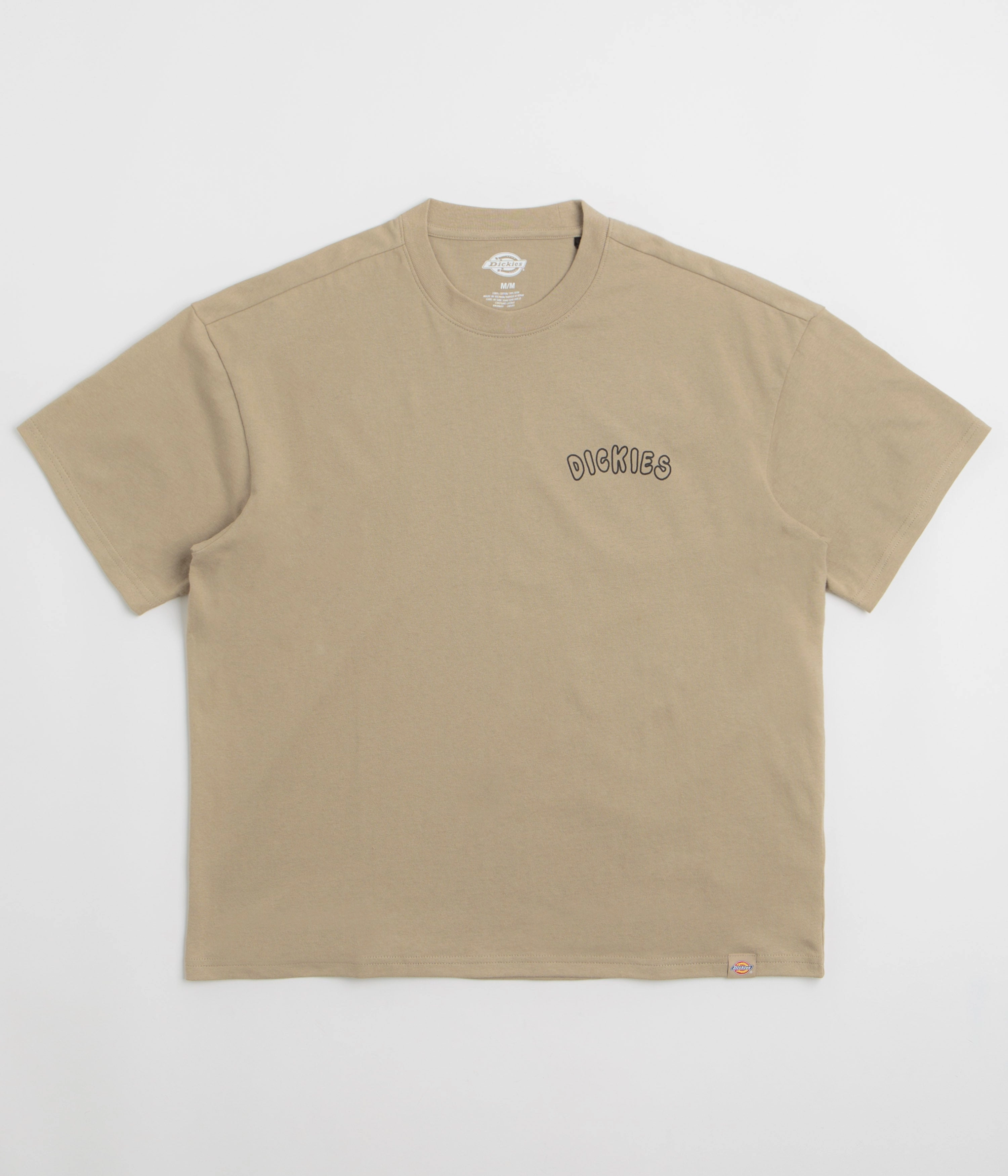 Dickies Decartuville T-Shirt - Desert Sand Travel Trend Look