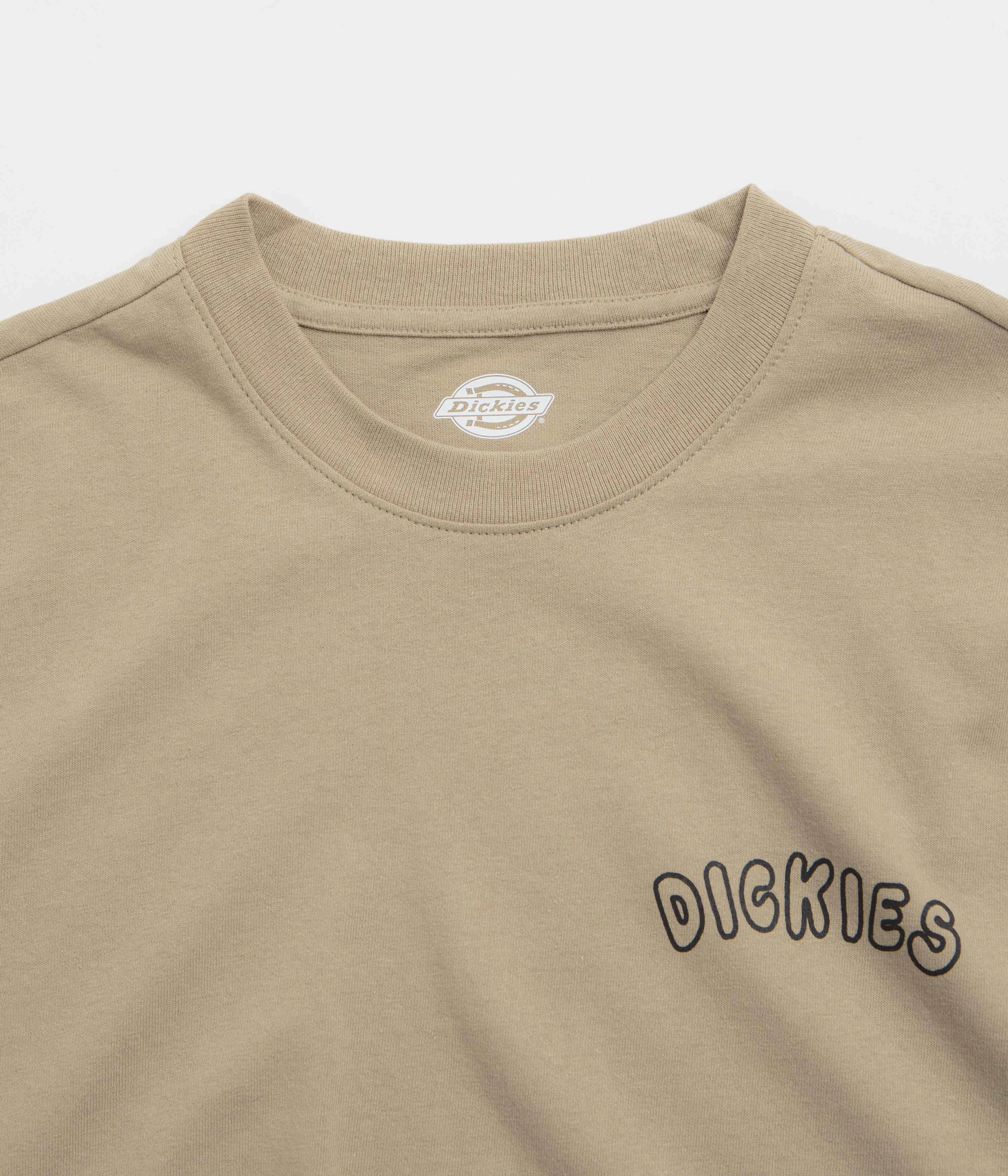Dickies Decartuville T-Shirt - Desert Sand Breathable and Comfortable Functional Style