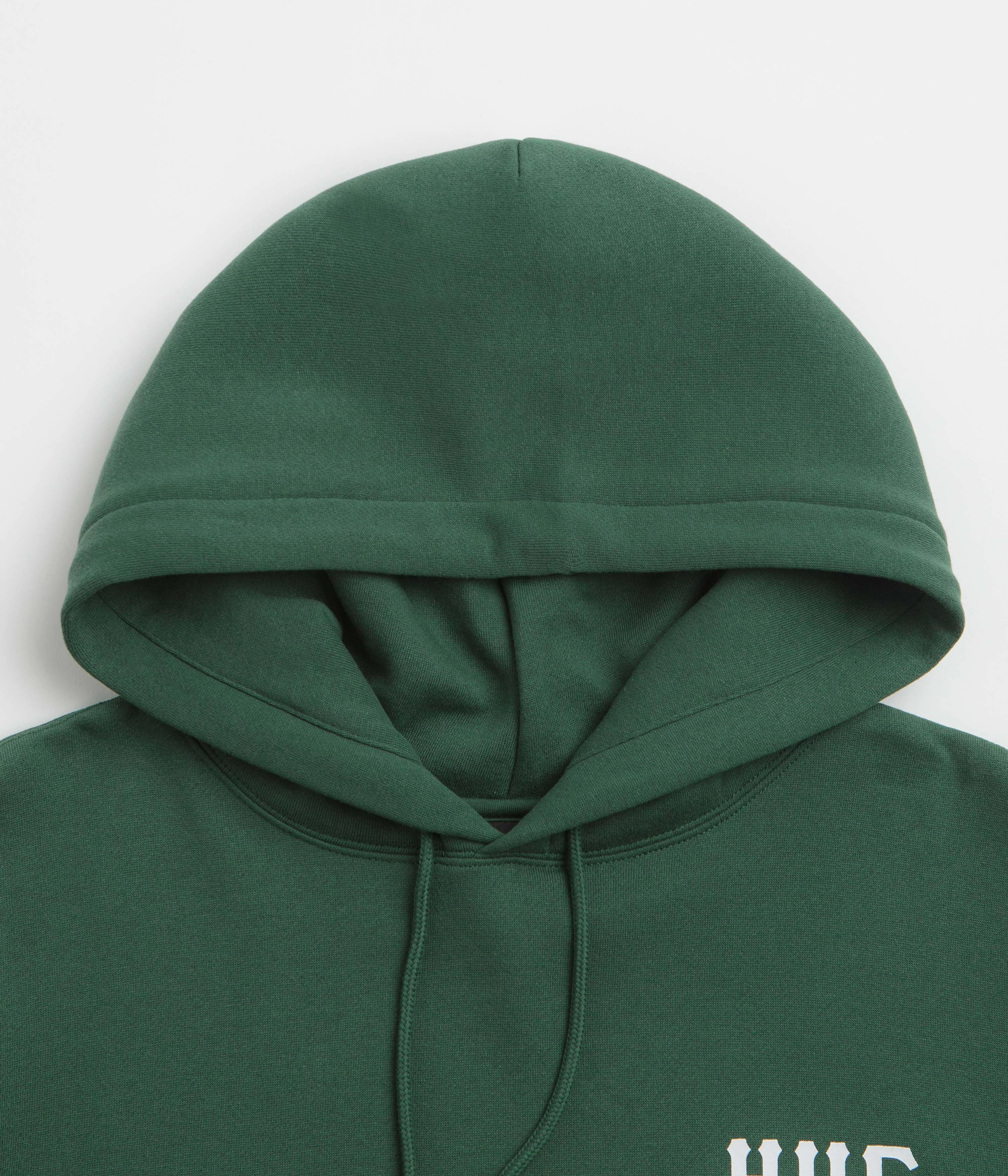 football attire HUF Classic H Hoodie - Forest Green