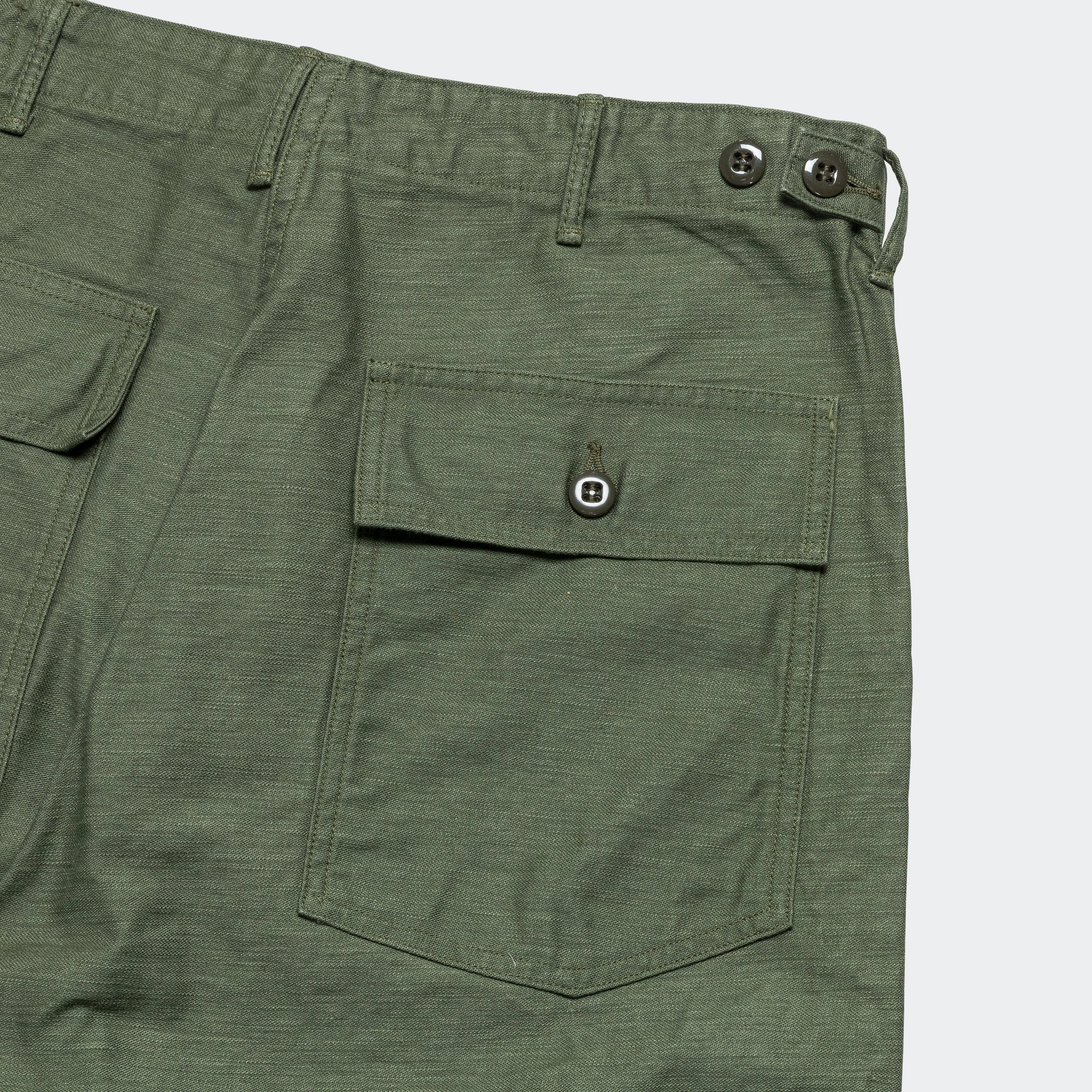 Layer Essential US Army Fatigue Pants (Regular Fit) - Green