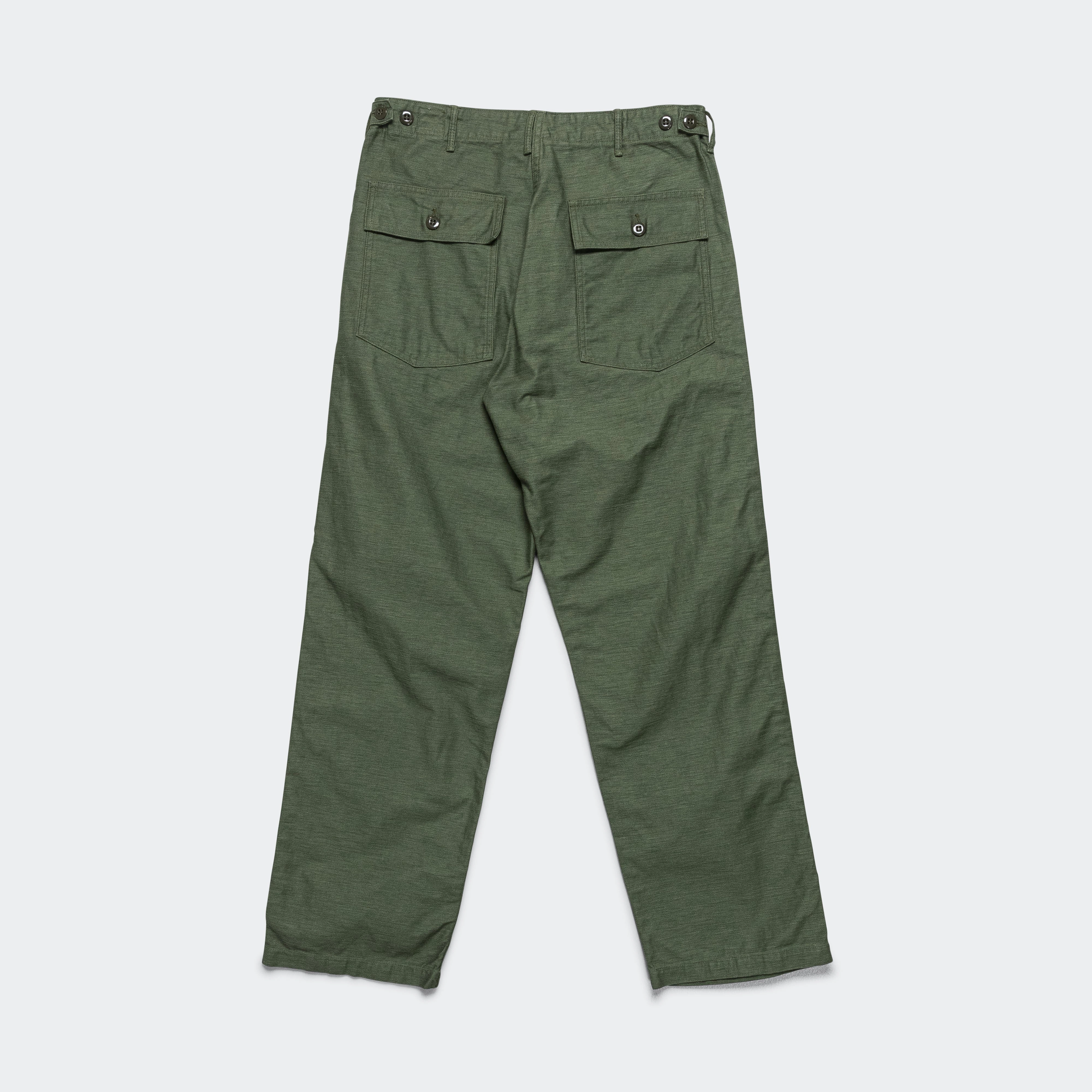 All Day Use Easy Wear US Army Fatigue Pants (Regular Fit) - Green