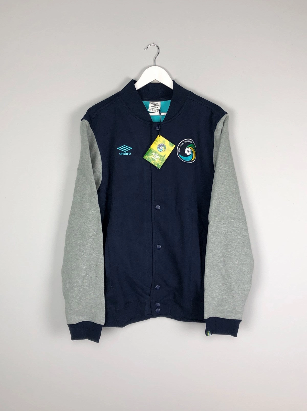 Outdoor Movement UltraStretch 2011/12 New York Cosmos *BNWT* Fleece Baseball Jacket (Multiple Sizes) Umbro