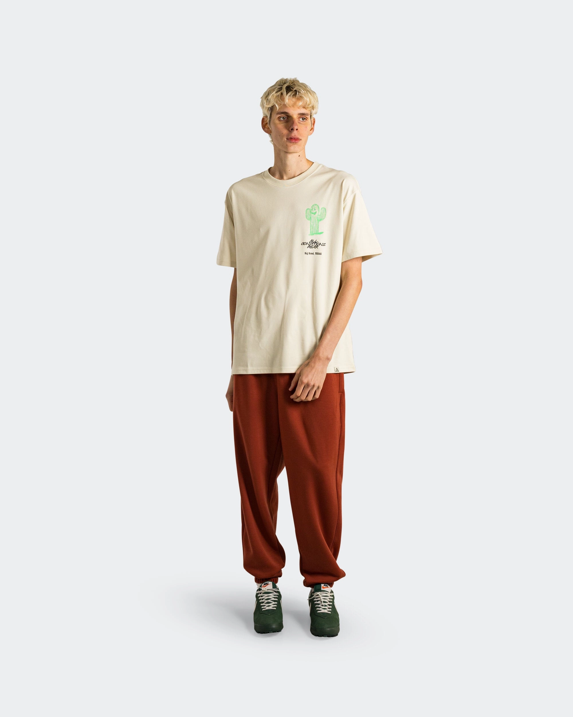 Dri-FIT 'Cactus' SS Tee - Light Khaki Essential Fit