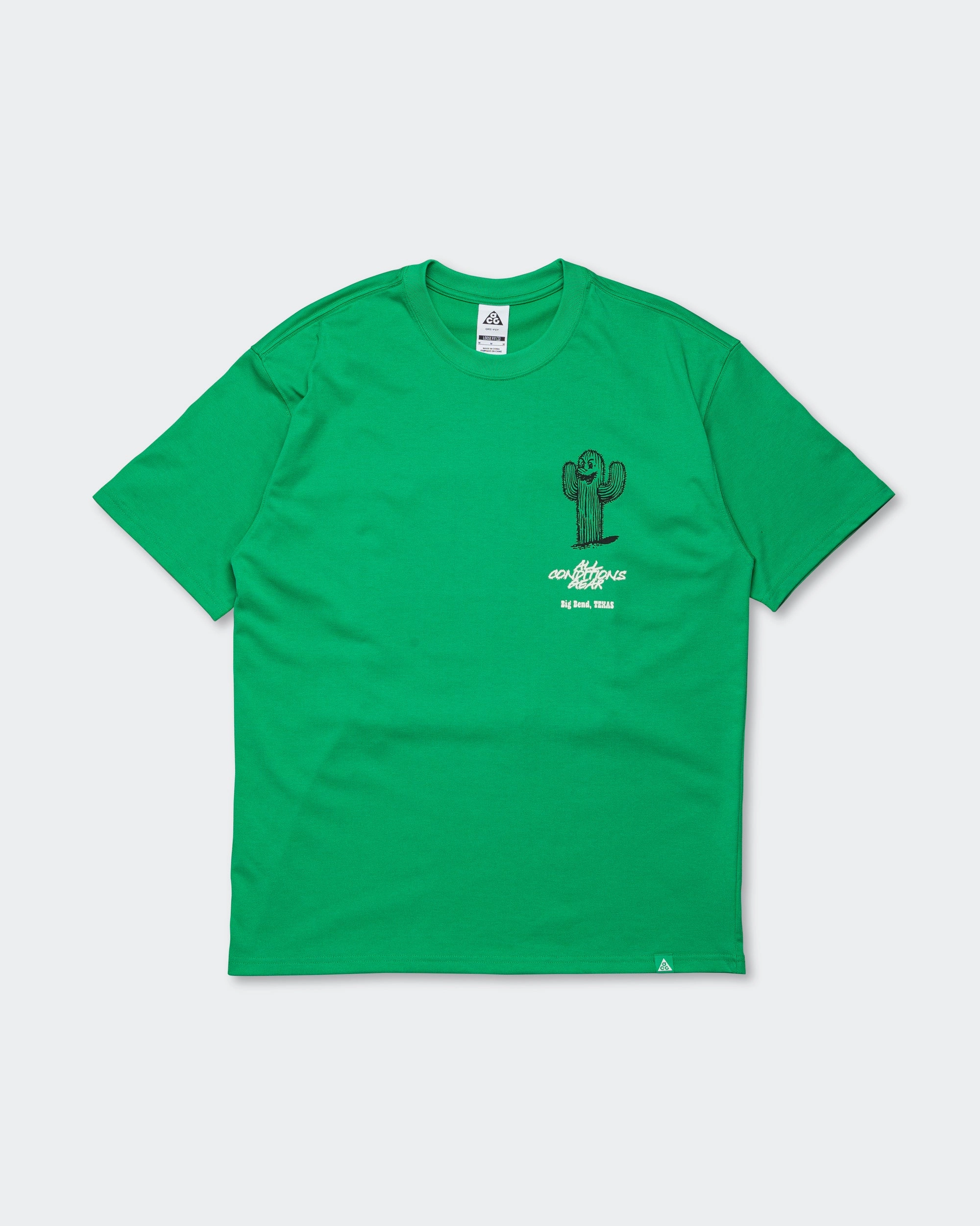 Dri-FIT 'Cactus' SS Tee - Stadium Green NonIronTechnology ColorfastFabricTech