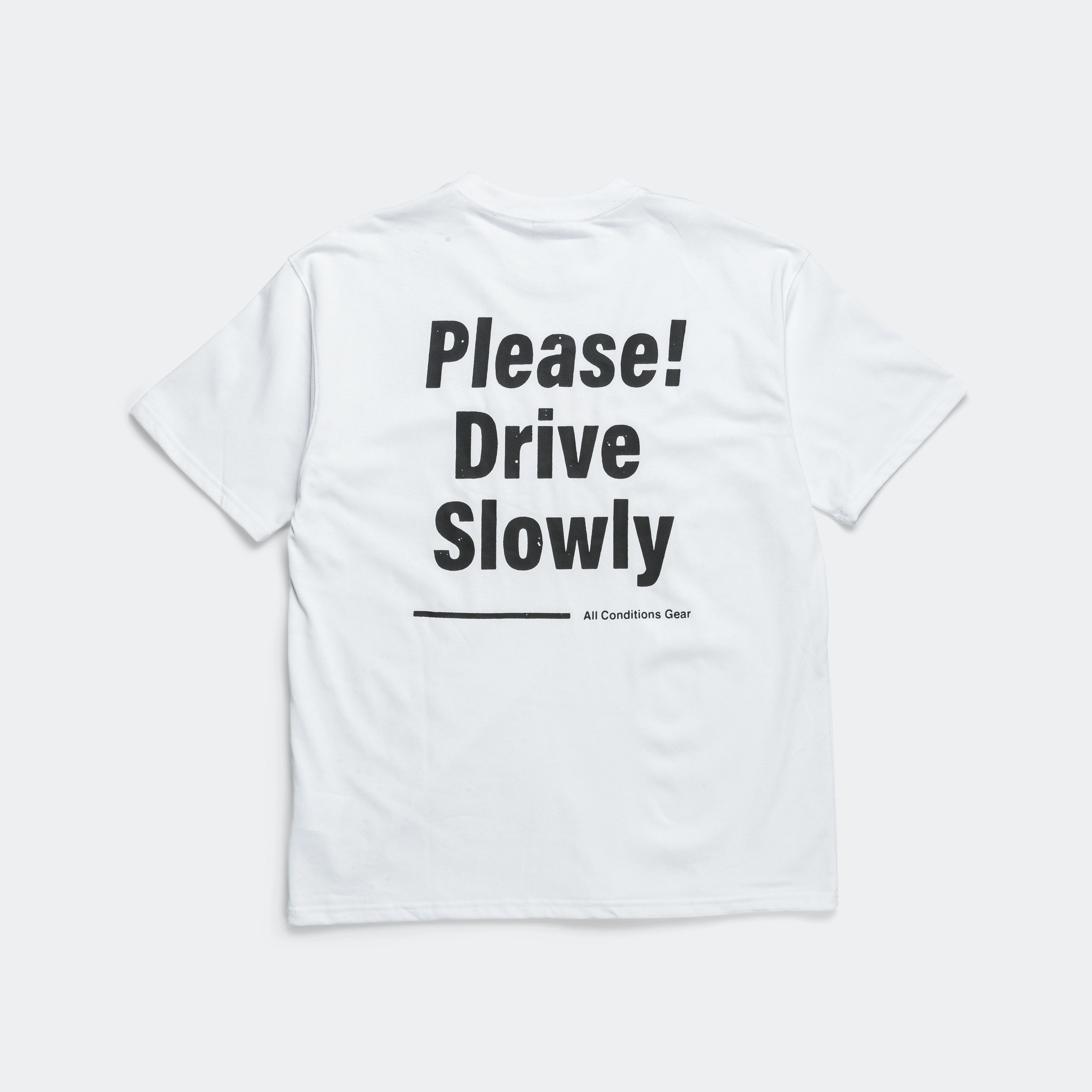 Dri-FIT 'Dog Sled' SS Tee - Summit White Modern and Soft EcoFriendlyDyes