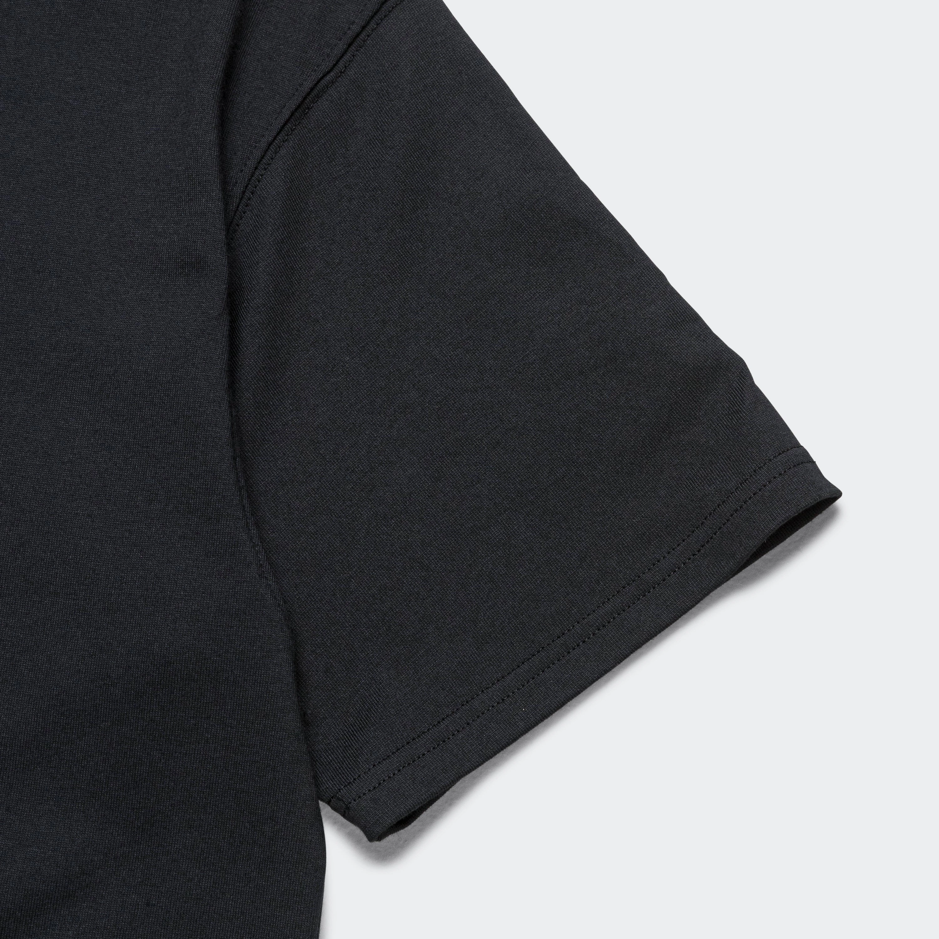 Dri-Fit Tee M90 LBR HBR Tri - Black Layered Hem Detail SoftTouchFinish