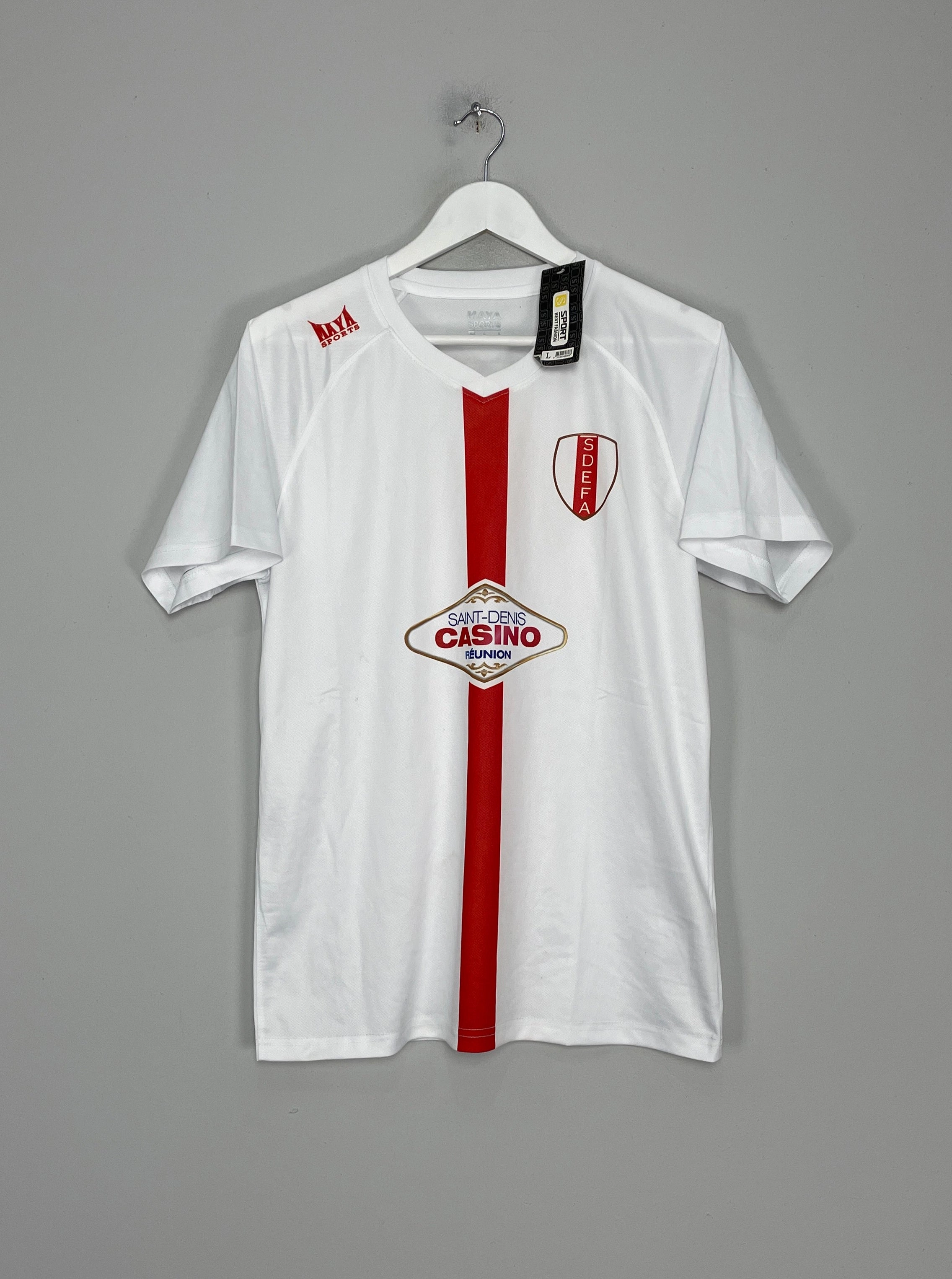 Airflow Channel Design 2015/16 SDEFA FC *BNWT* HOME SHIRT (L) MAYA SPORTS