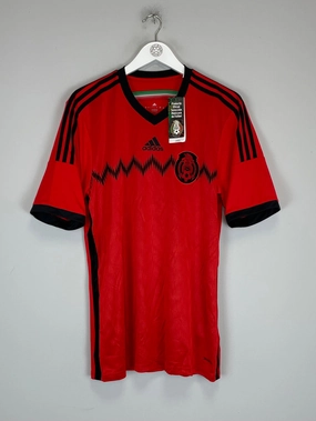 All Purpose Knit Airflow Enhancing Texture 2014/15 MEXICO *BNWT* AWAY SHIRT (L) ADIDAS