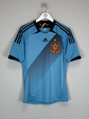 2012/13 SPAIN AWAY SHIRT (S) ADIDAS Adaptive Thermal Control Breeze Control