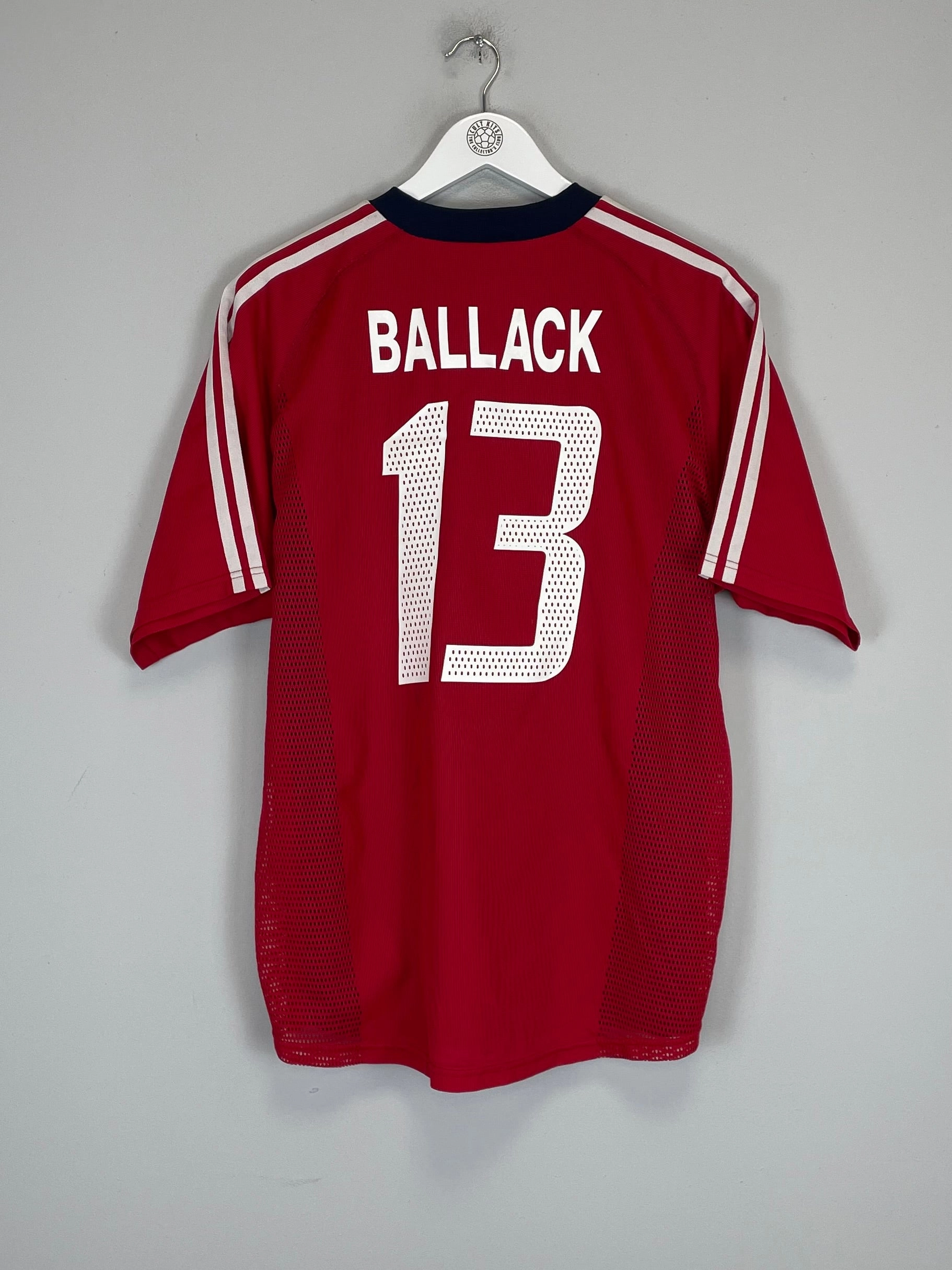 2002/03 BAYERN MUNICH BALLACK #13 *PLAYER ISSUE* HOME SHIRT (L) ADIDAS Comfortable apparel