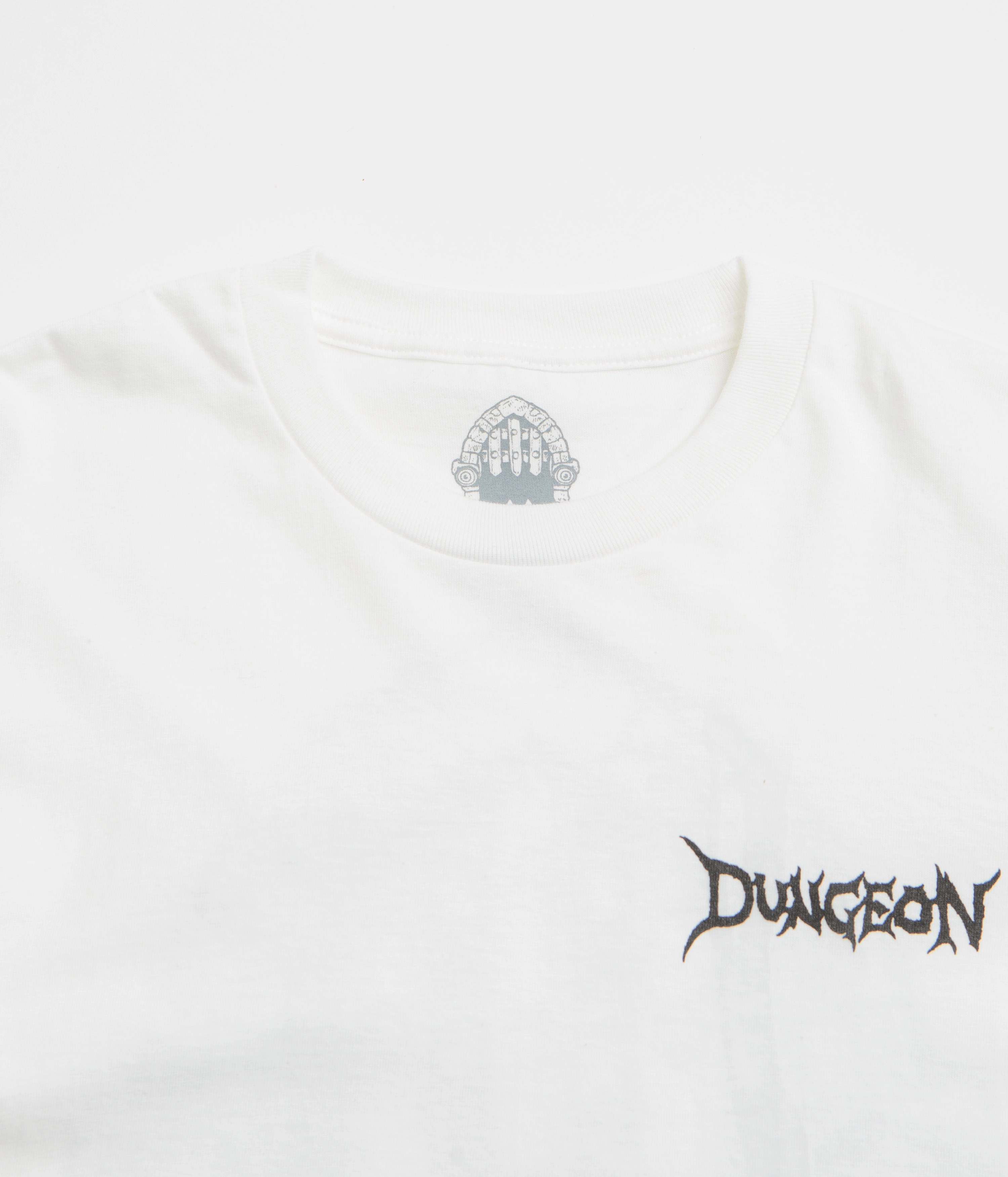 Dungeon Portcullis T-Shirt - White / Black Award-winning