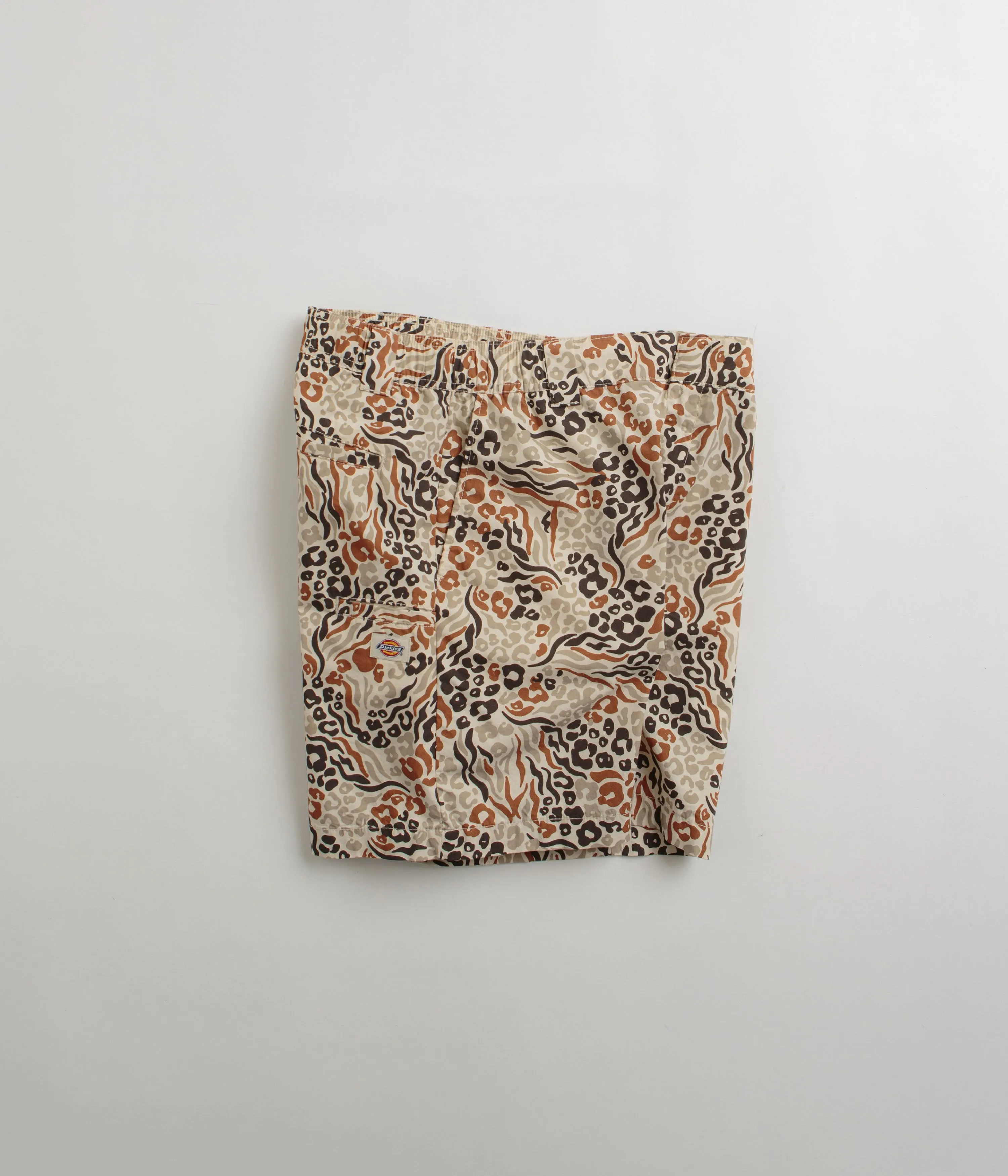 Dickies Saltville Shorts - White Camo Print men's clothing Heat Ready