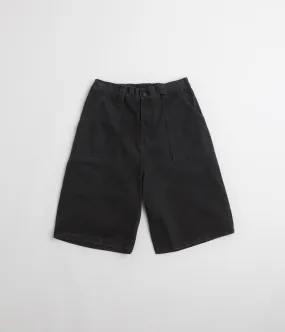 Poetic Collective Denim Painter Shorts - Black RipstopMaterial