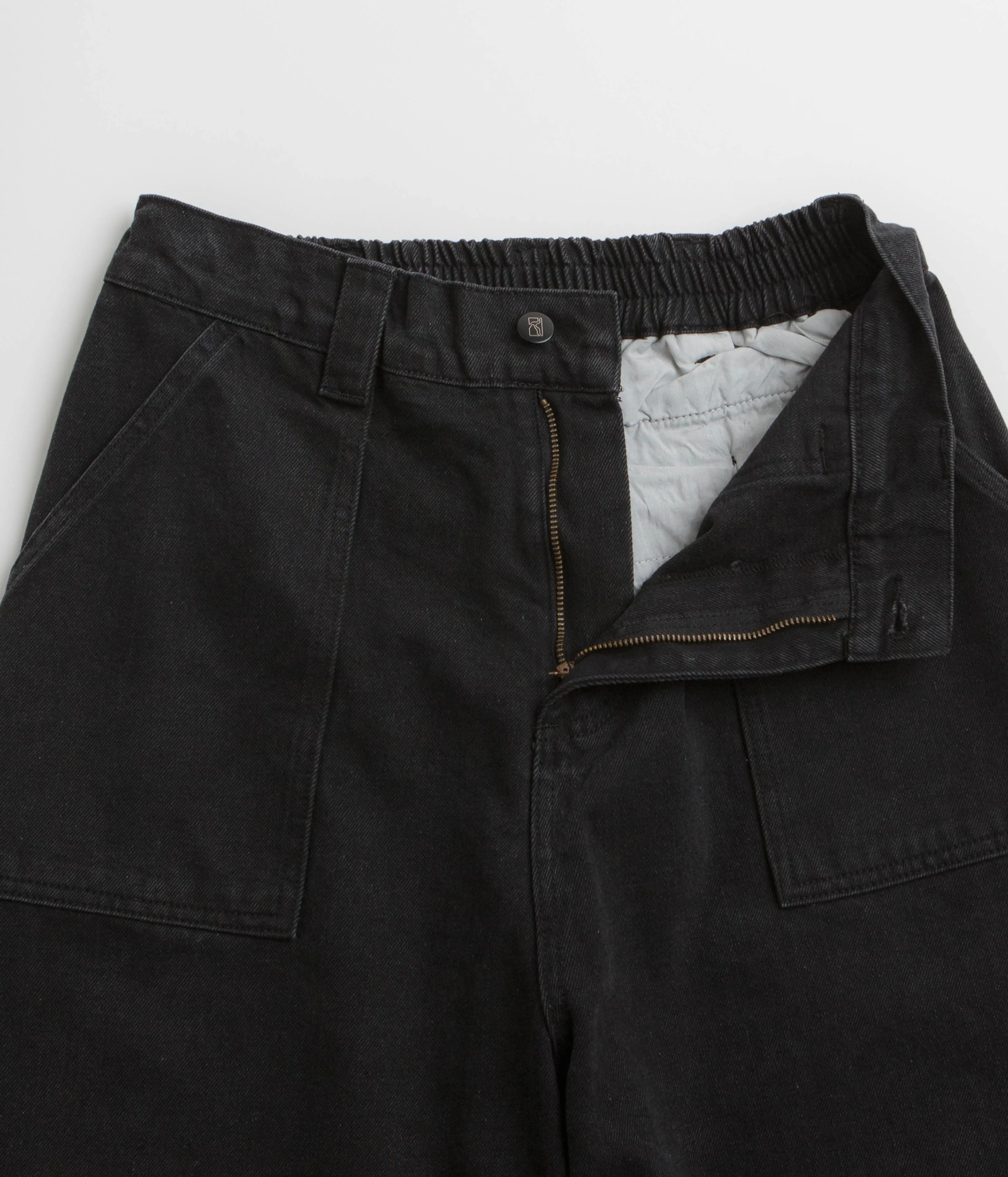 Exclusive item Poetic Collective Denim Painter Shorts - Black