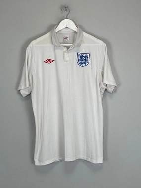 All Purpose Knit High Elasticity Fabric 2009/10 ENGLAND HOME SHIRT (XL) UMBRO