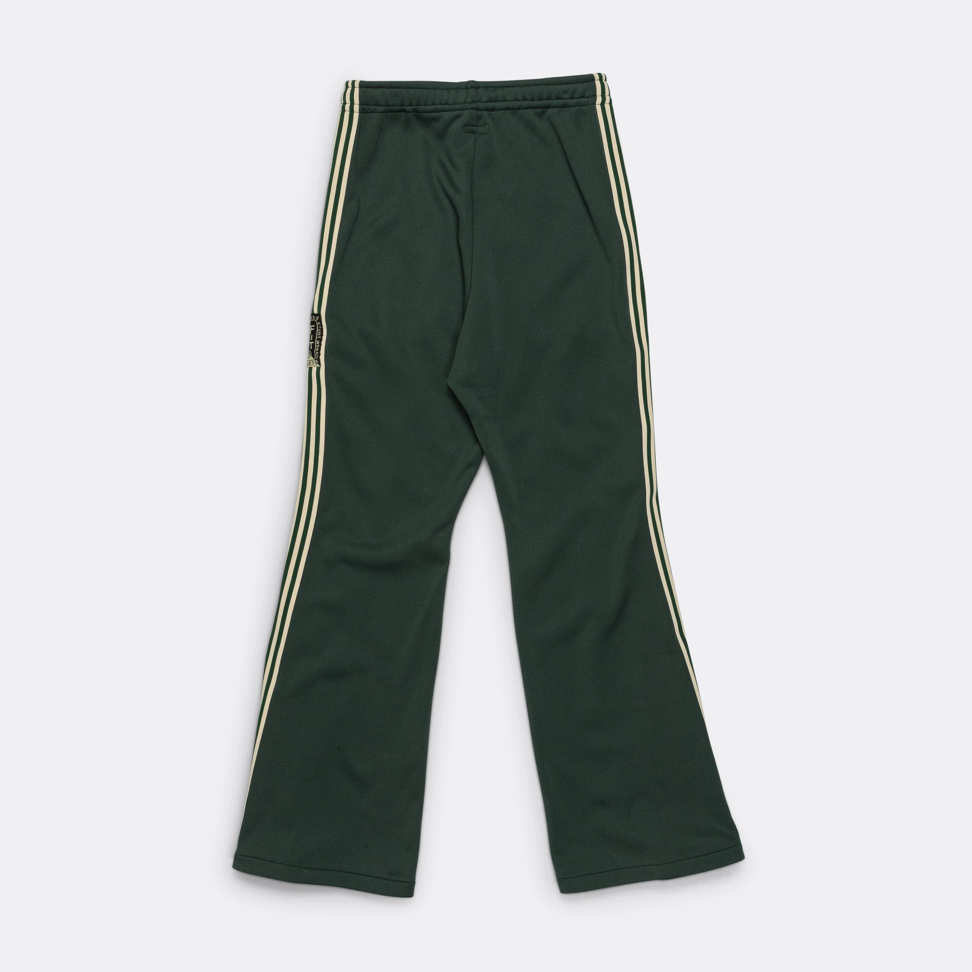 Smooth Heat-Jersey STUNTMEN & WOMEN Track Pants - Green Travel-Ready Lightweight insulation
