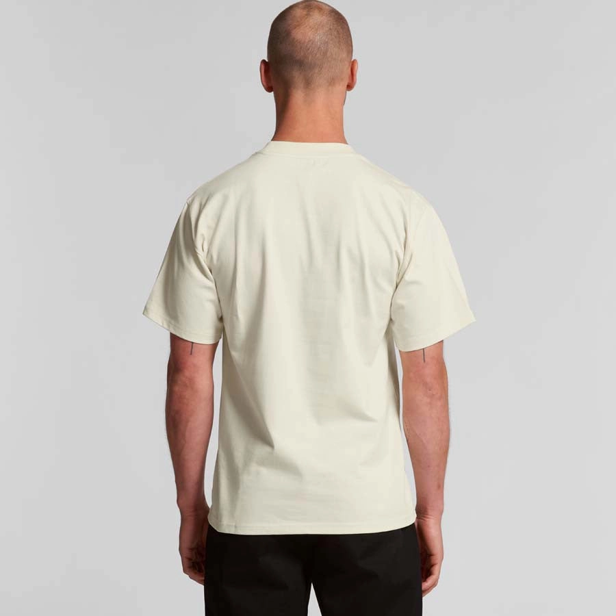 V-Neck Unisex Oversized Heavy Tee | NAVY