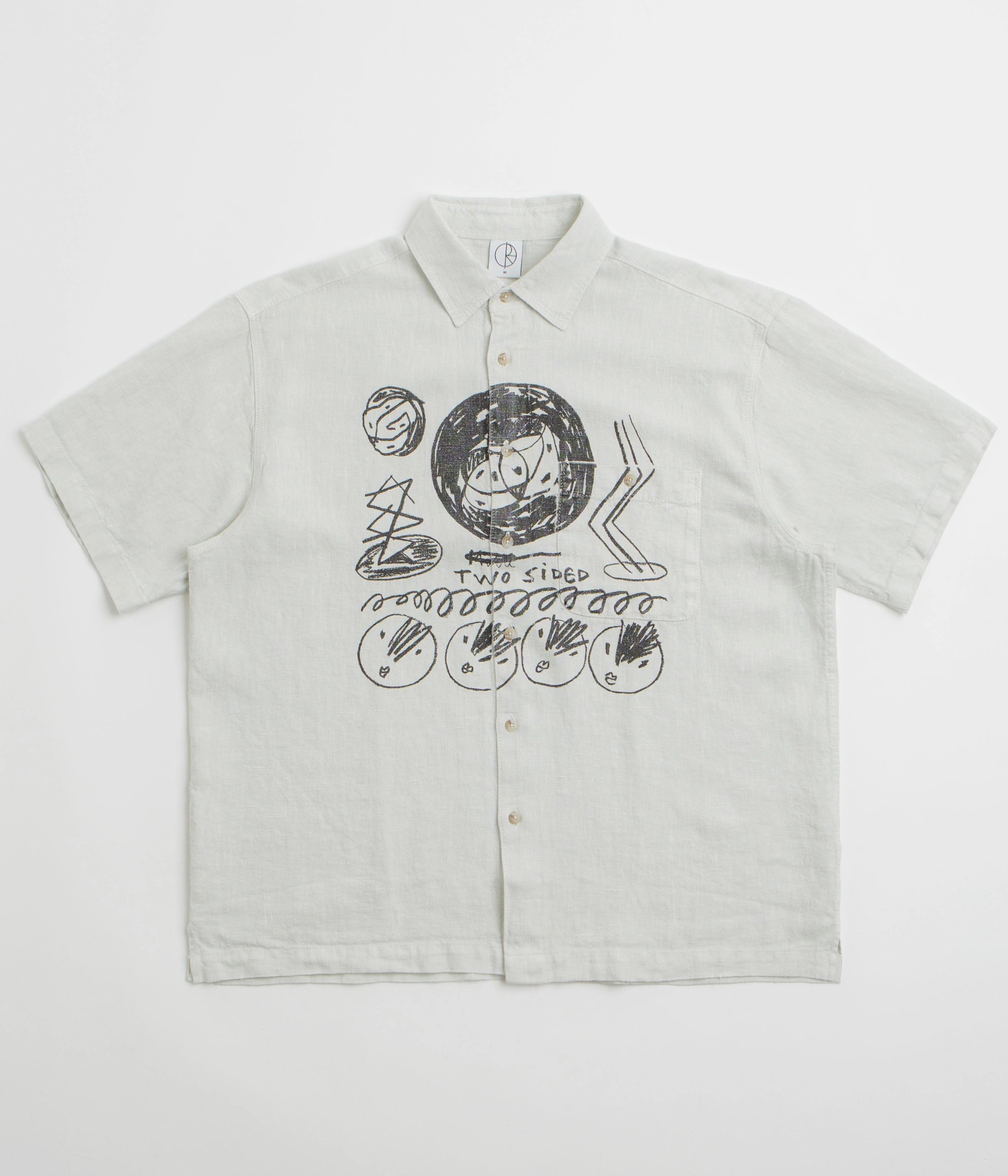 Iconic look Polar Tom Shirt - Ice Grey
