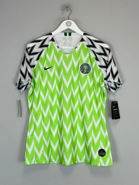 Tagless Construction 2018/19 NIGERIA *BNWT* HOME SHIRT (XL.WOMENS) NIKE