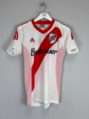 2002/03 RIVER PLATE HOME SHIRT (M) ADIDAS Functional Fit Easy Movement