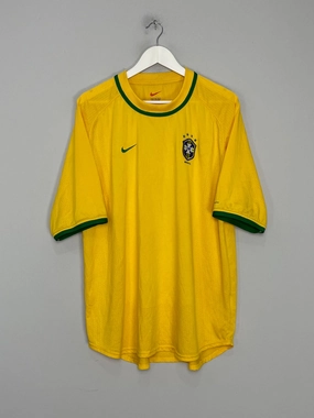 Ultra light 2000/02 BRAZIL *PROTOTYPE* HOME SHIRT (XL) NIKE