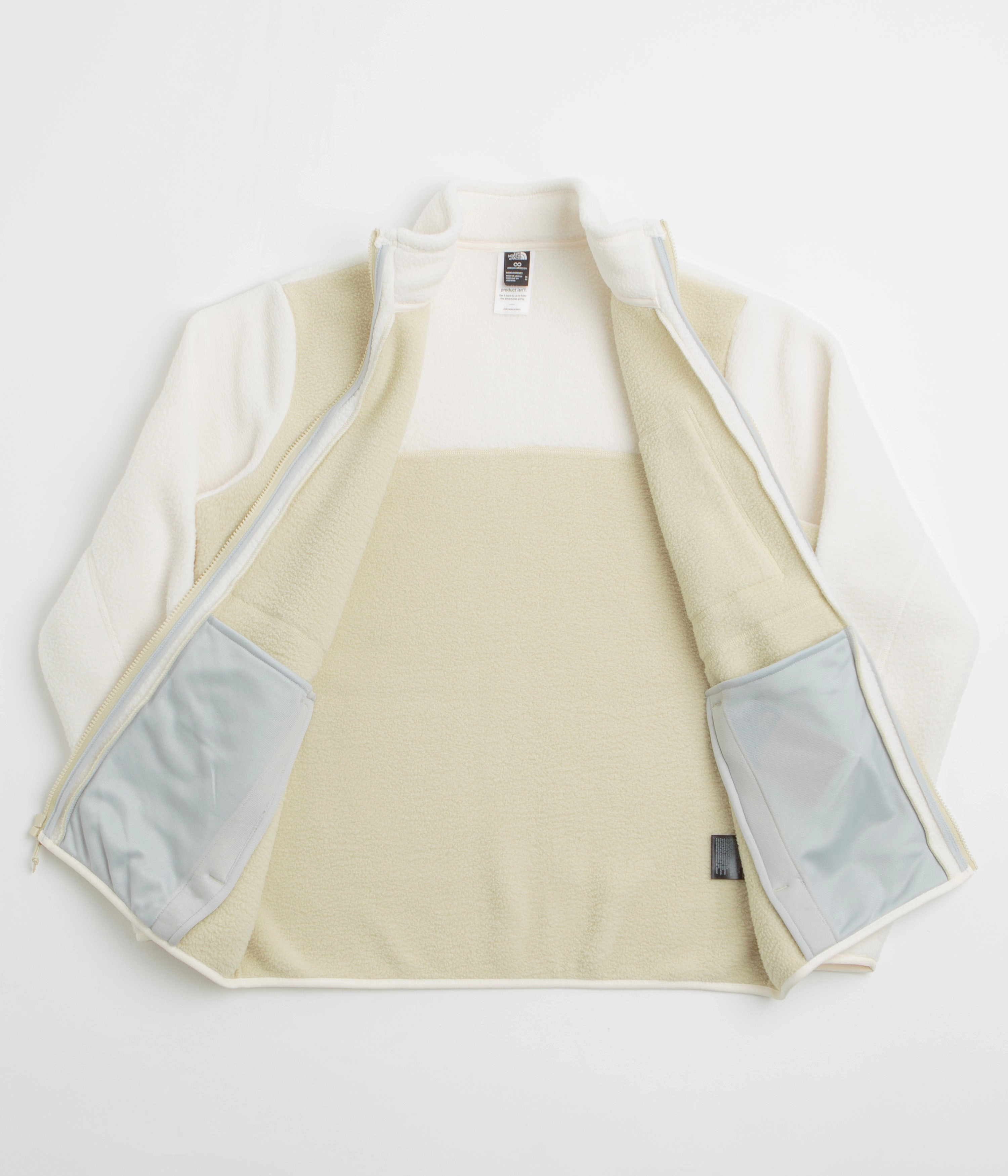 The North Face Yumiori Full Zip Fleece - Gravel / White Dune / Gravel All Season Comfort Mid layer