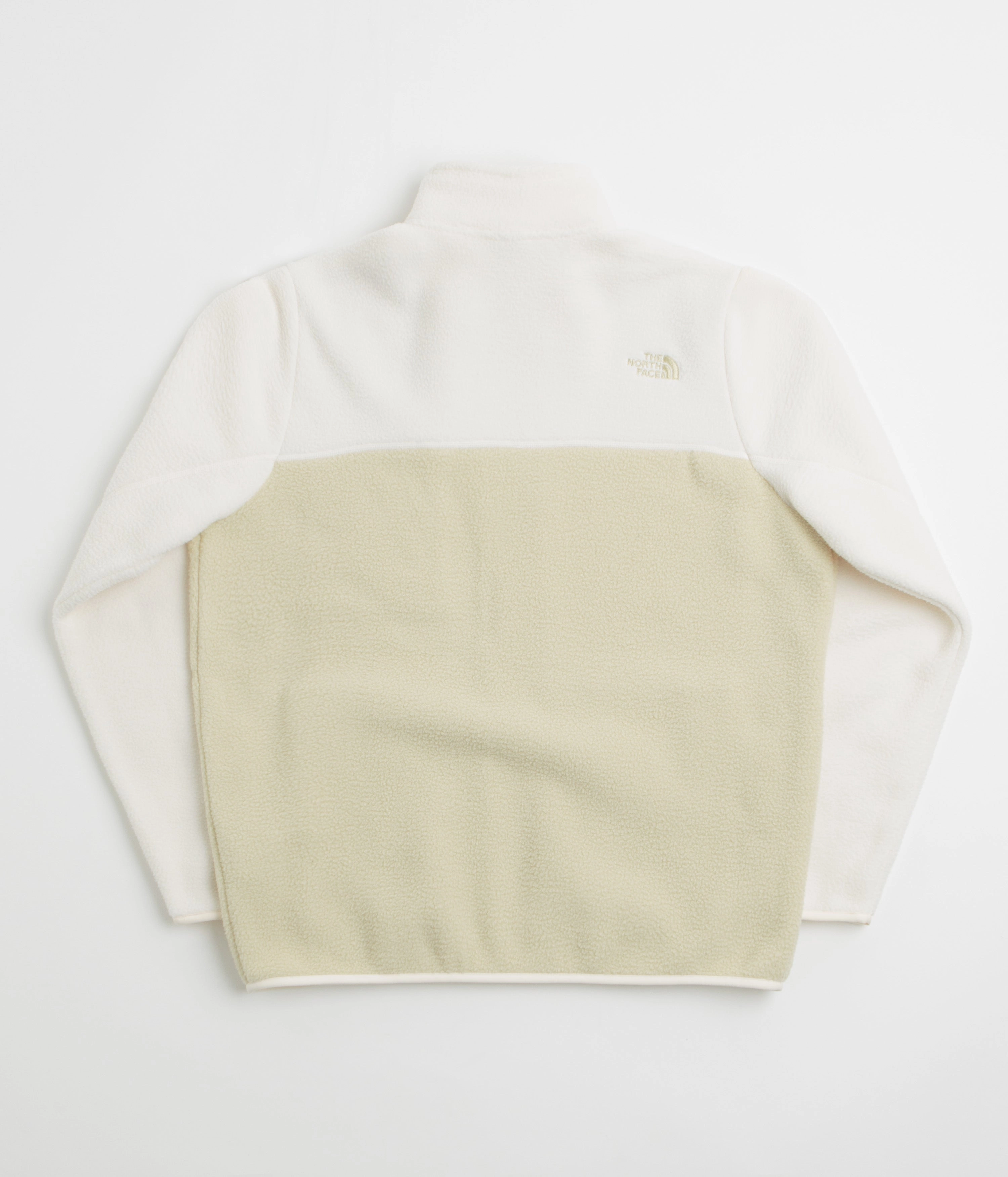 Overlock Stitching The North Face Yumiori Full Zip Fleece - Gravel / White Dune / Gravel