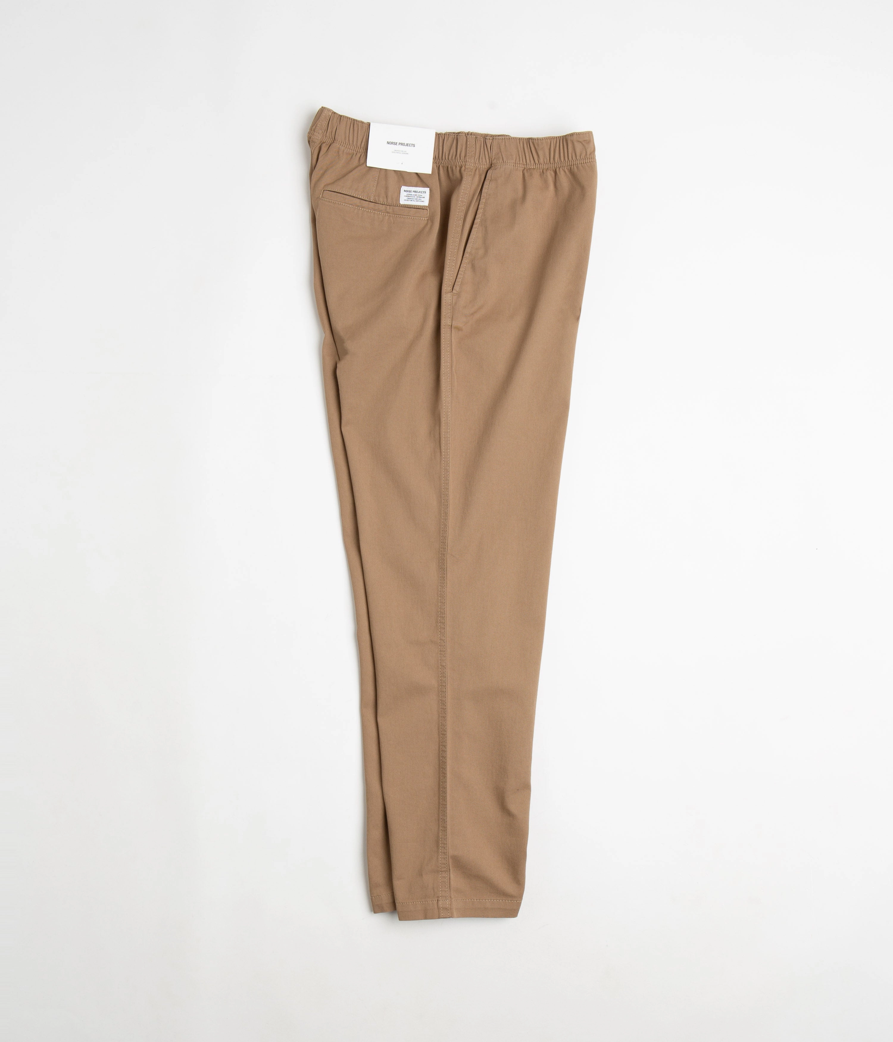 Chic Look Norse Projects Ezra Relaxed Organic Twill Trousers - Utility Khaki