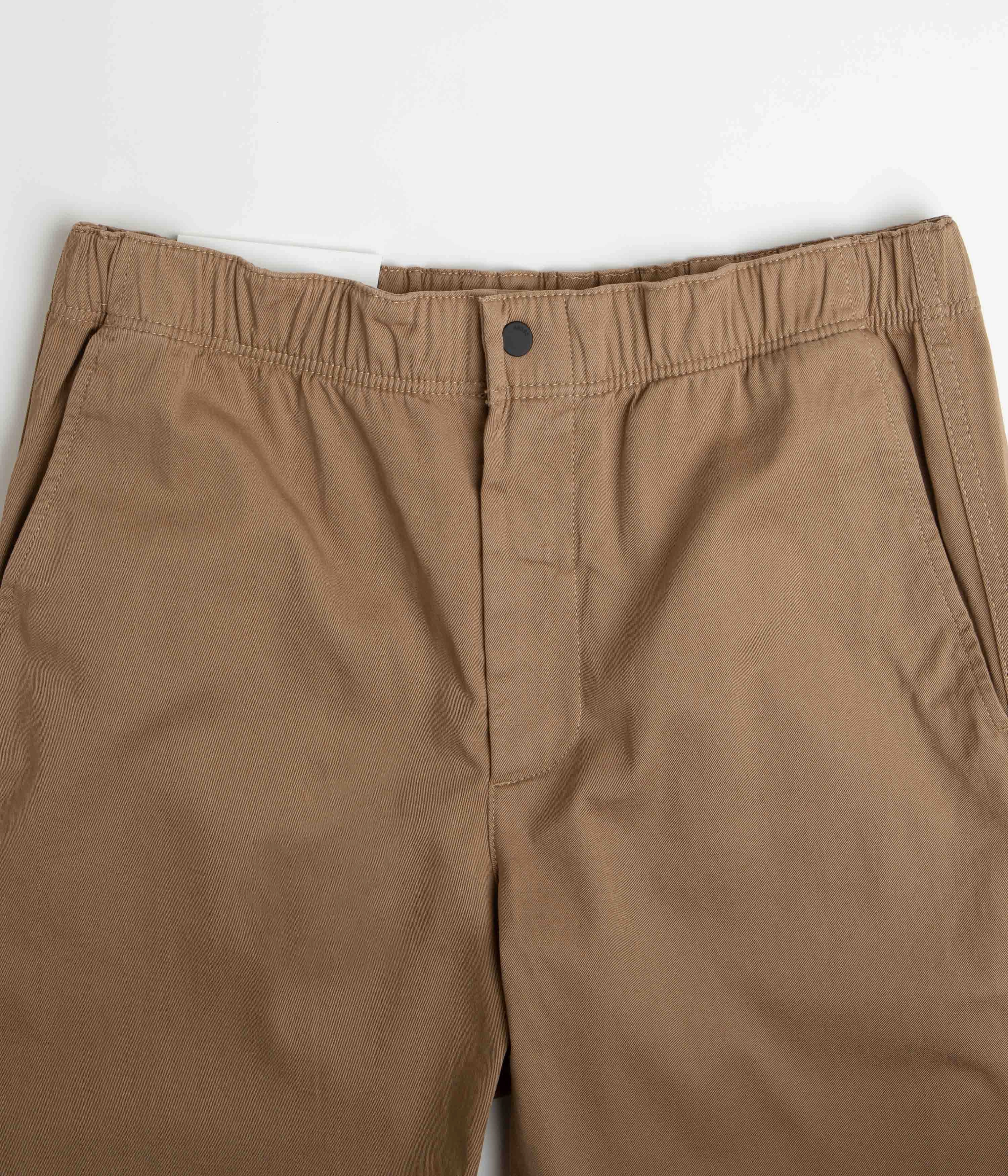 Light Fit Wear Norse Projects Ezra Relaxed Organic Twill Trousers - Utility Khaki