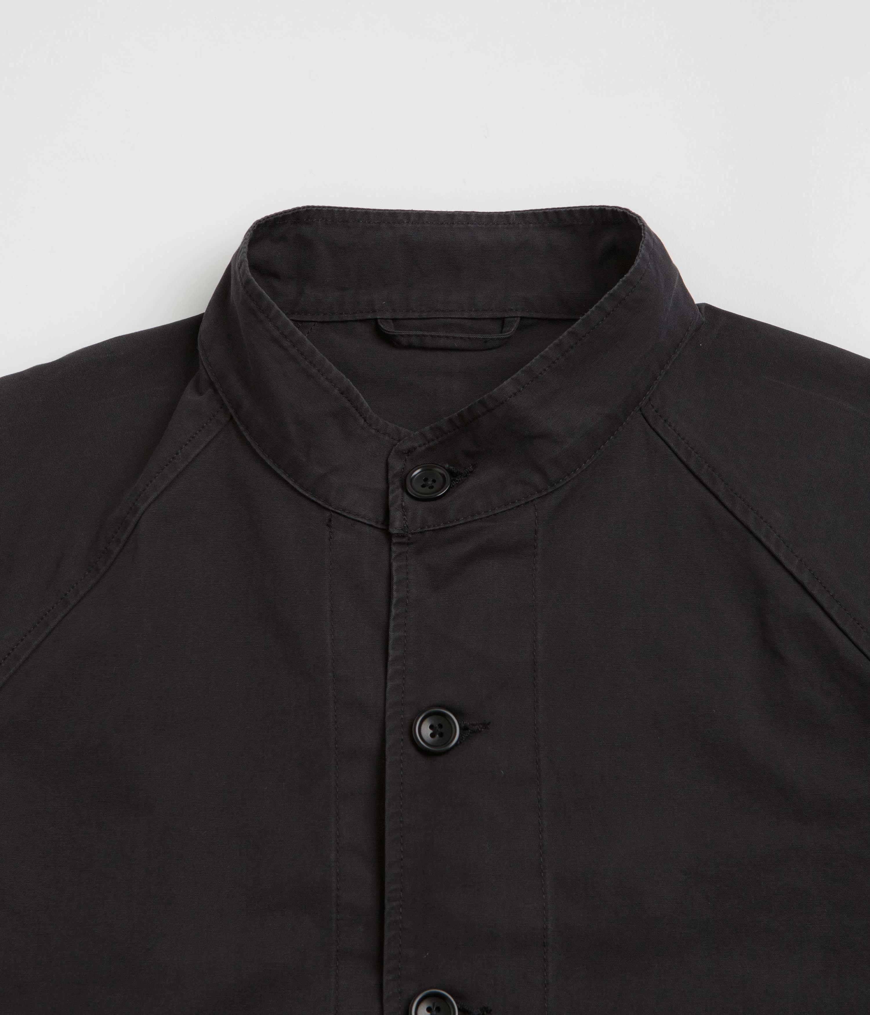 Service Works Fine Twill Waiters Jacket - Black Hardware Night Out