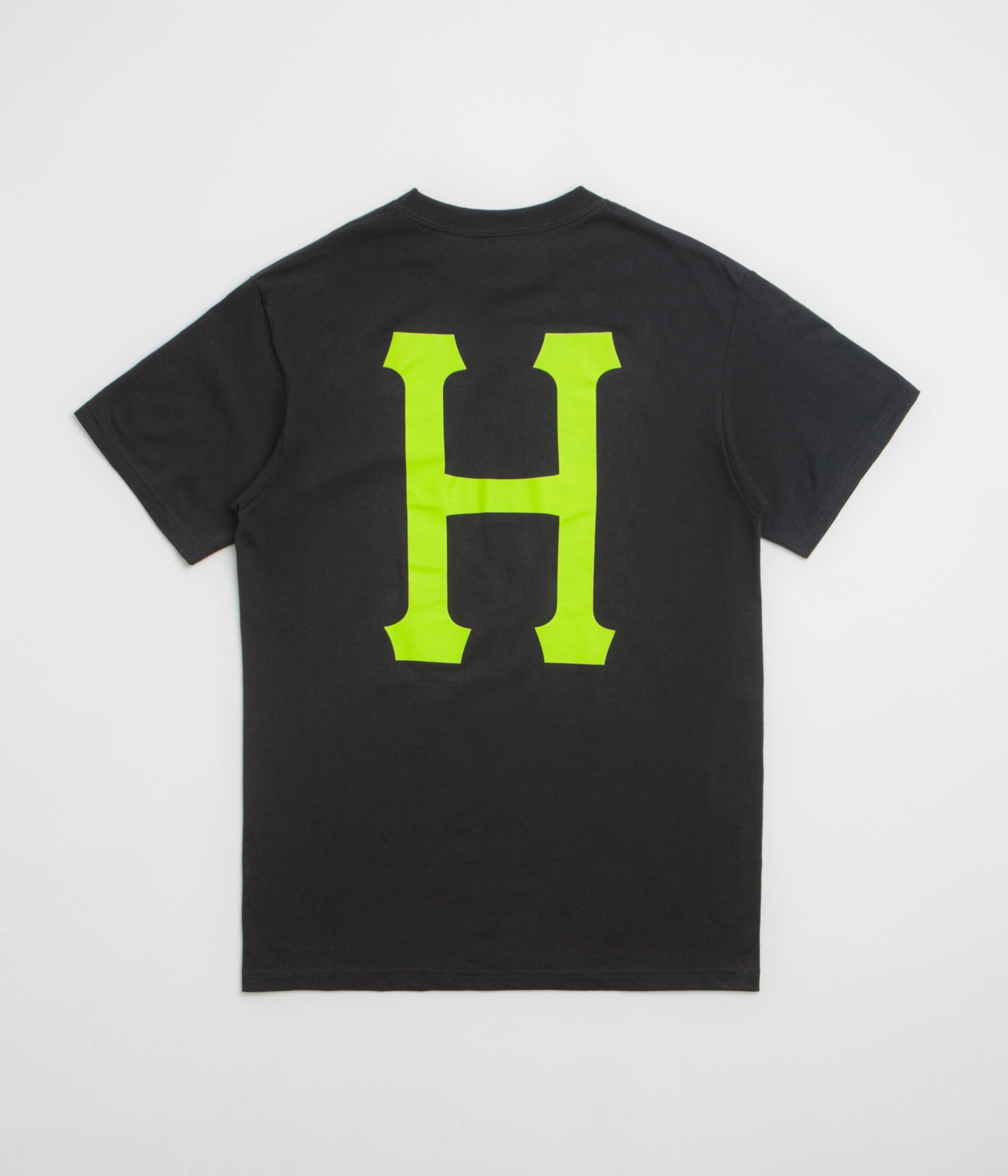 HUF Classic H T-Shirt - Black Flattering Cut