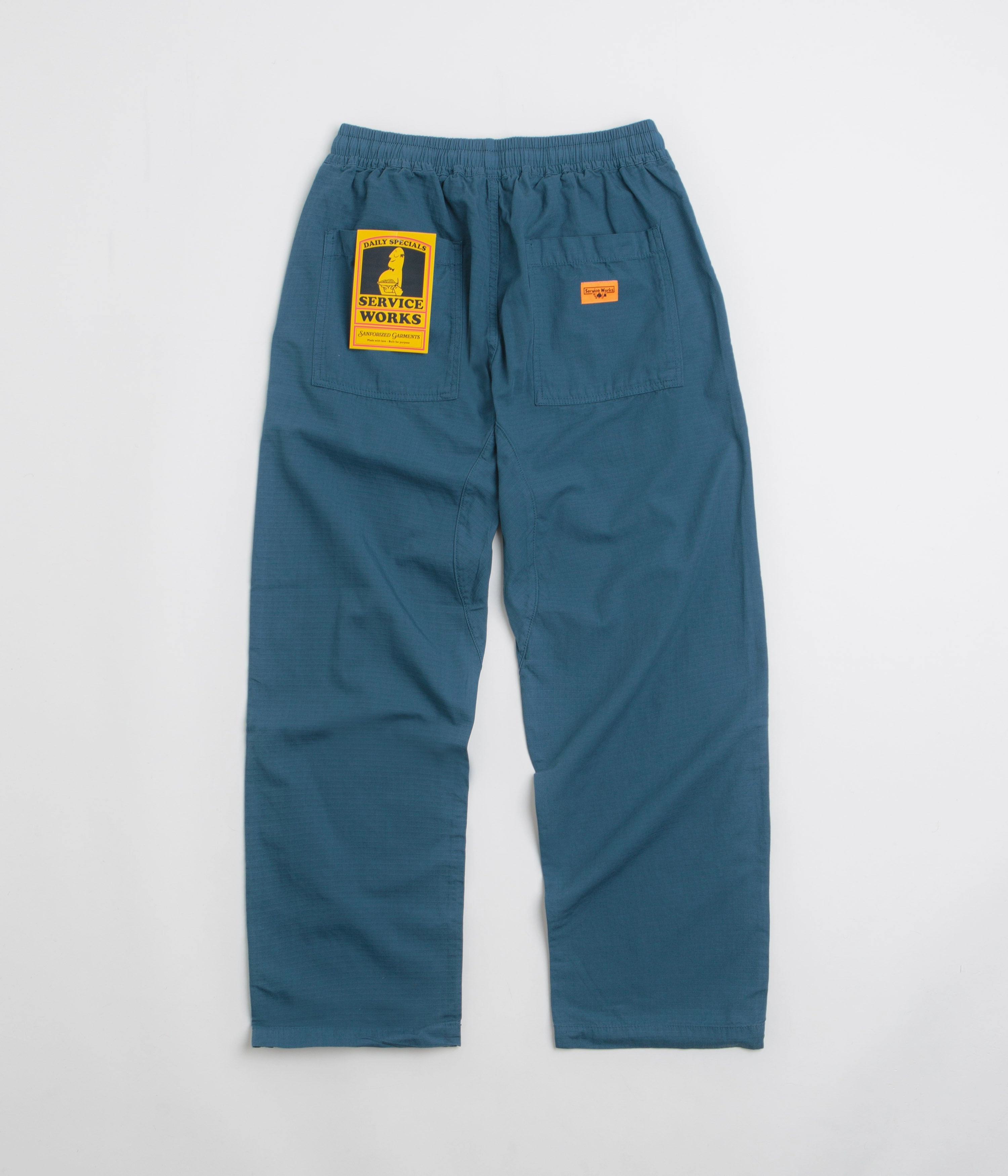 Service Works Ripstop Chef Pants - Ocean Outdoor Comfort Trendy Look