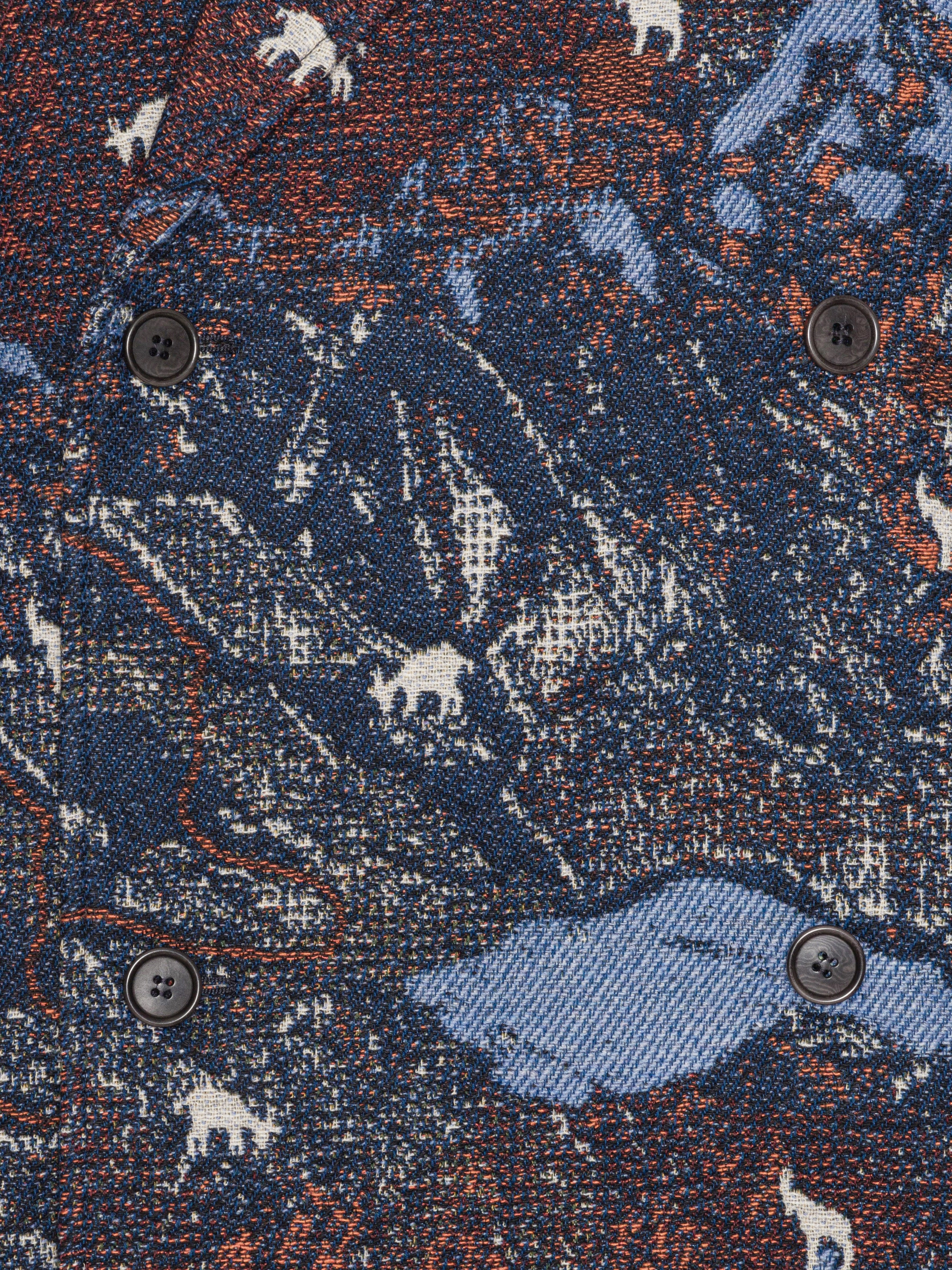 Dimout Coat - Gobelin Goats cultural festival kind