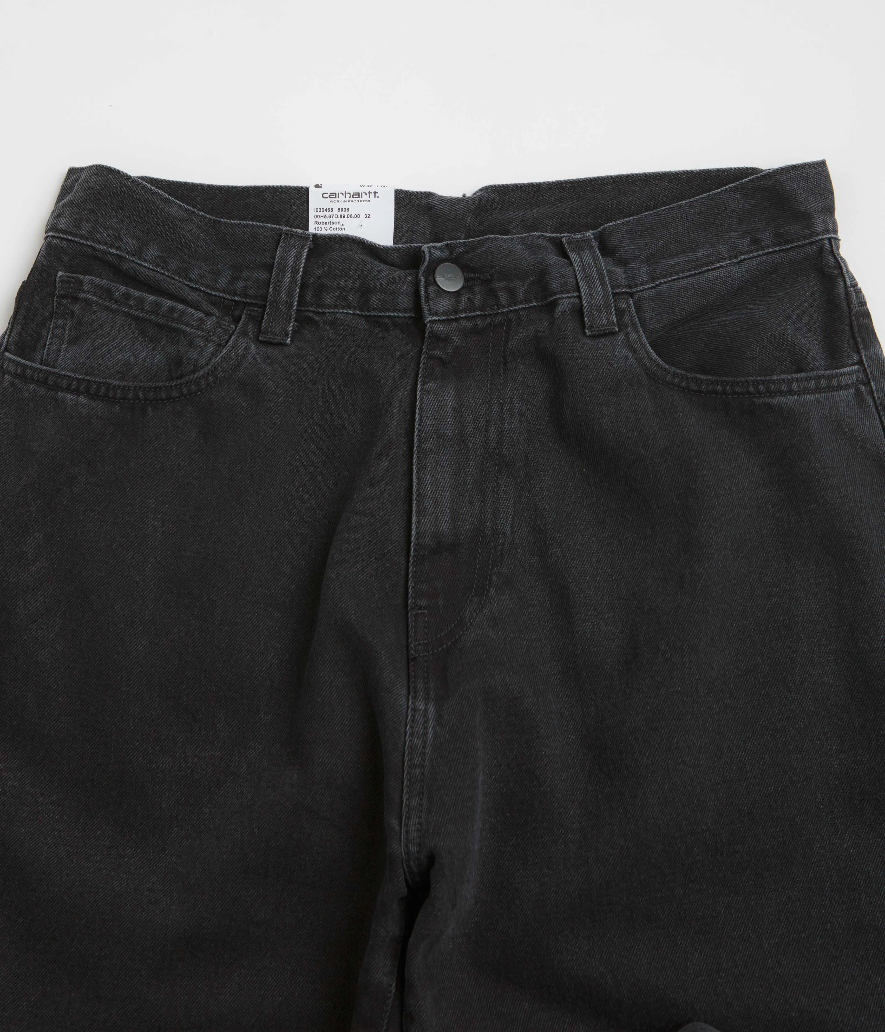 Base Layer Road Trip Casual Friday Home Comfort Carhartt Landon Pants - Black Stone Washed