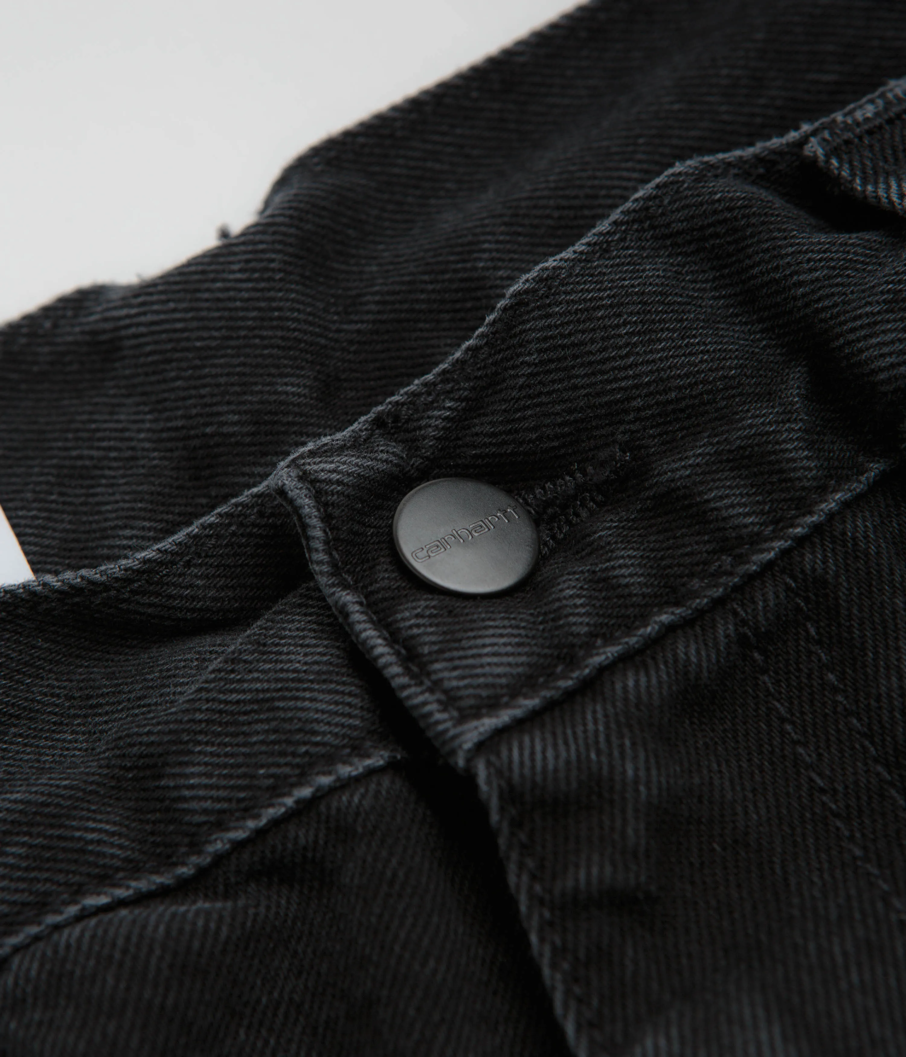 Effortless casual Party Look Sunny Vibes Couple Look Carhartt Landon Pants - Black Stone Washed