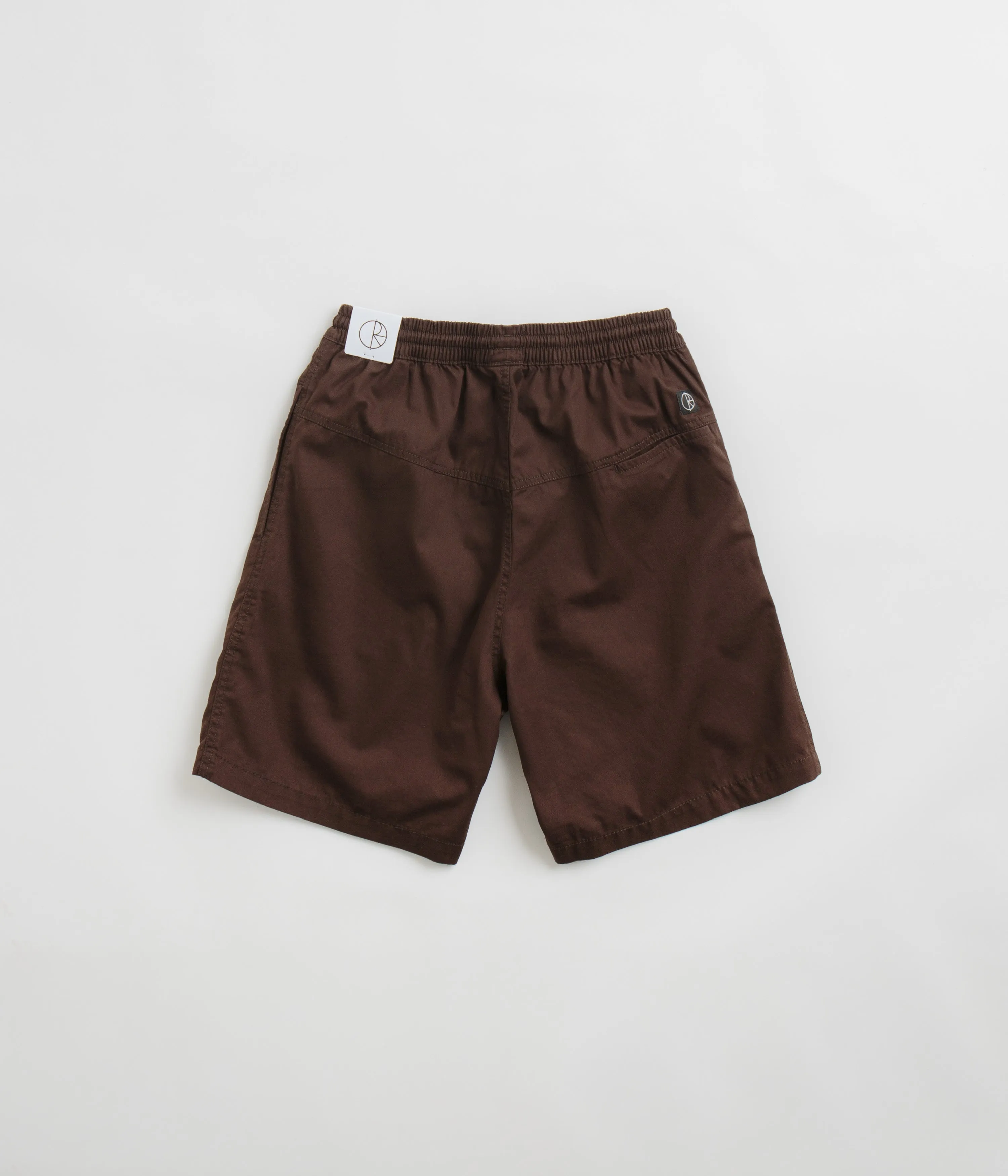 Wool blend Versatile Piece Polar Surf Shorts - Chocolate