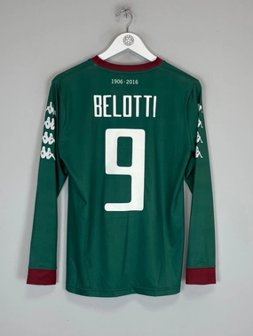 2017/18 TORINO BELOTTI #9 L/S AWAY SHIRT (M) KAPPA Reinforced Seams
