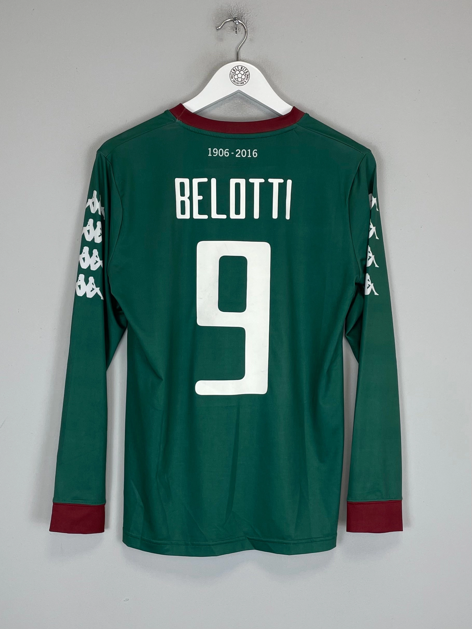 2017/18 TORINO BELOTTI #9 L/S AWAY SHIRT (M) KAPPA Reinforced Seams