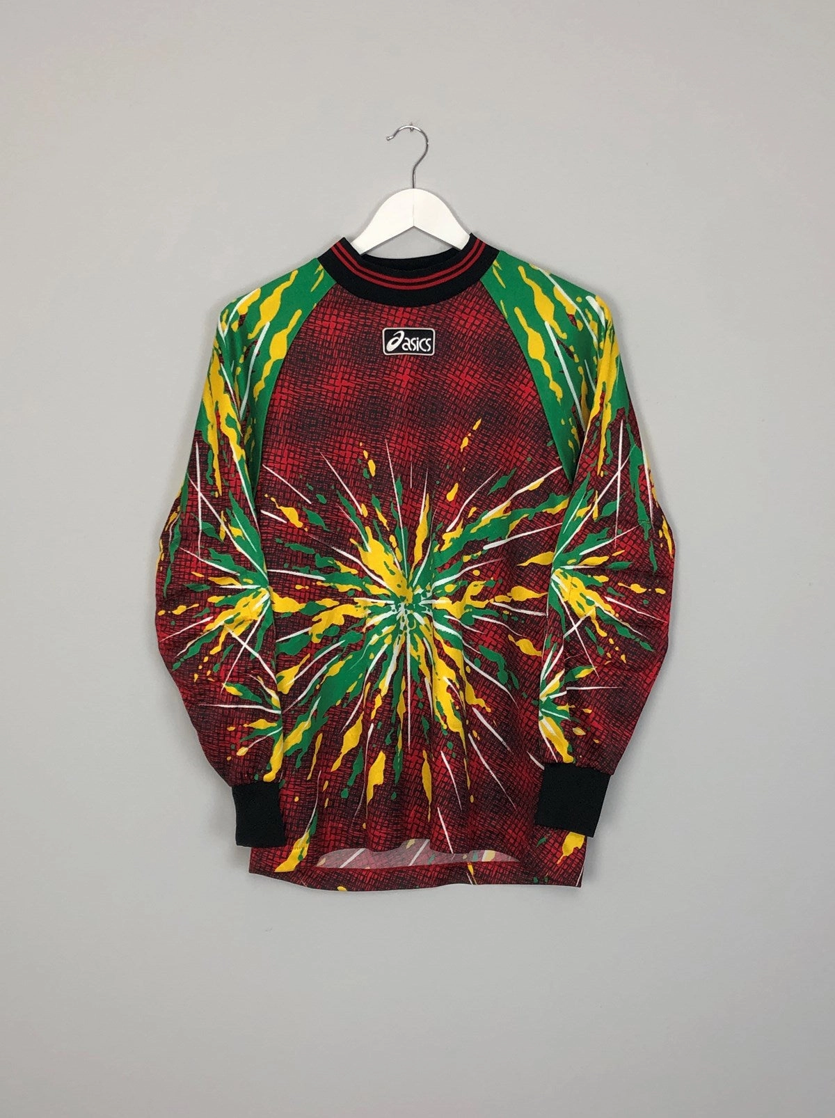 Eco Friendly Recycled Yarn Durable Wear 1992/93 ASICS TEMPLATE GK SHIRT (S)