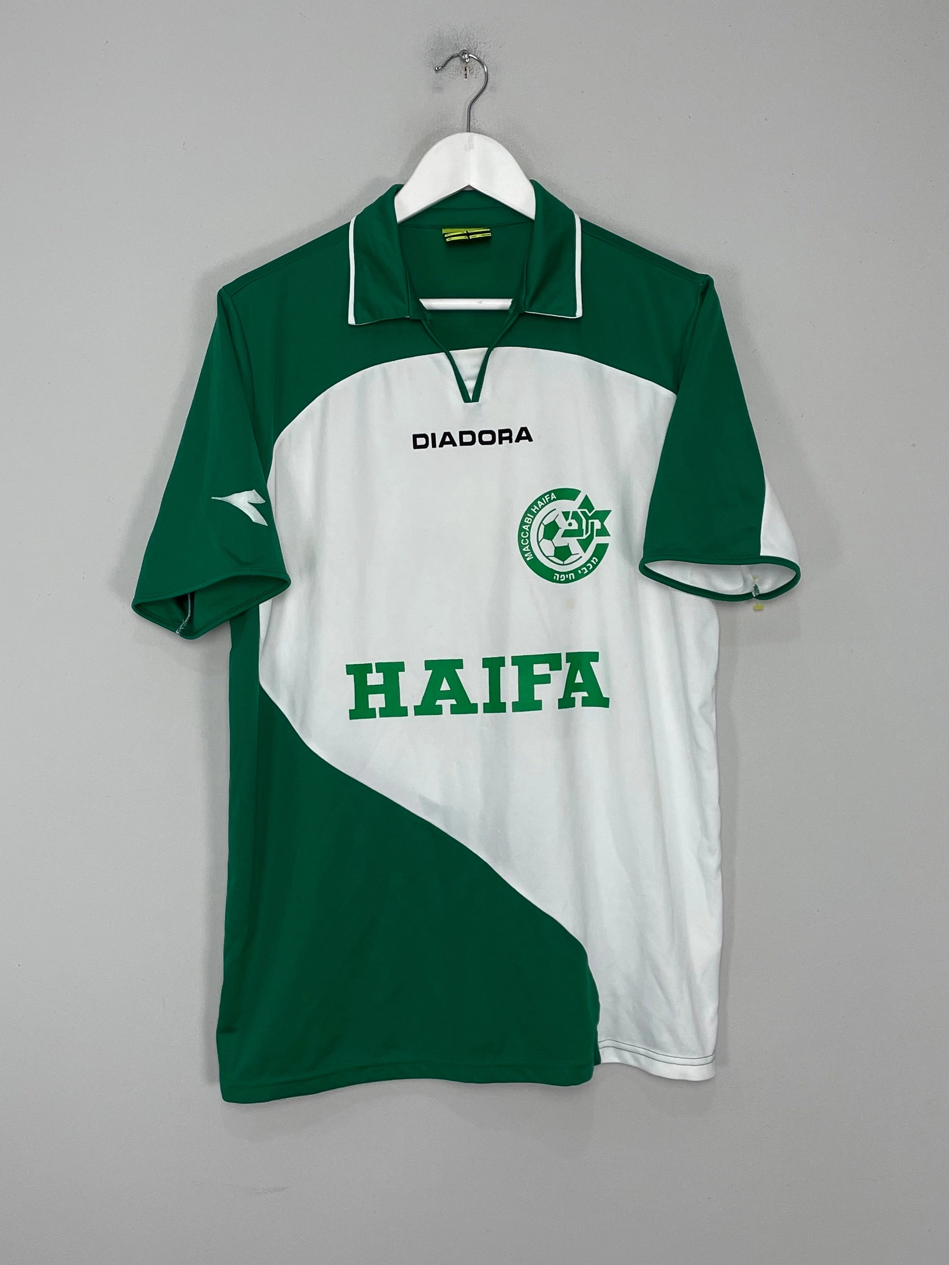 Urban Street Effortless Fit 2005/06 MACCABI HAIFA #20 TRAINING SHIRT (L) DIADORA