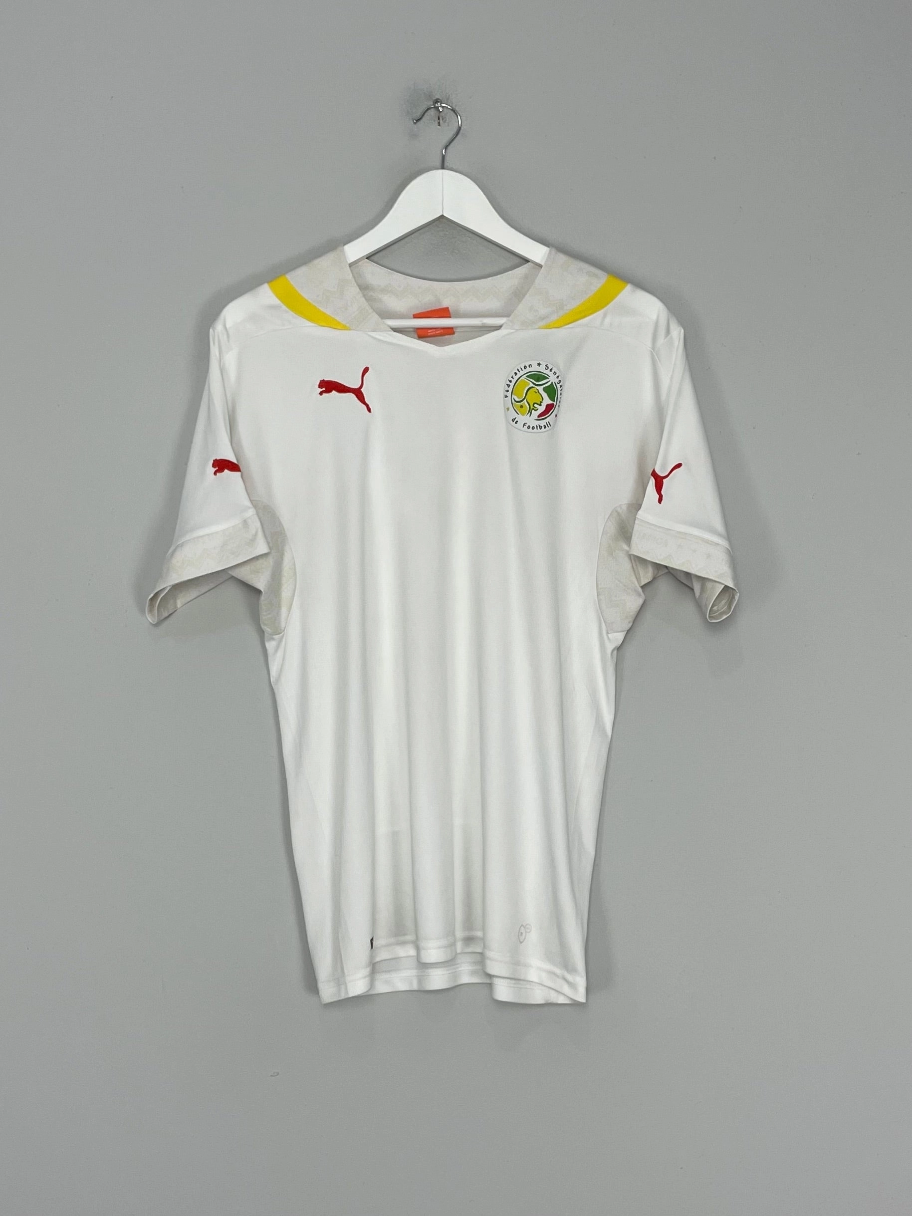 2014/15 SENEGAL HOME SHIRT (S) PUMA Friction Free Zipper Guard Base Movement