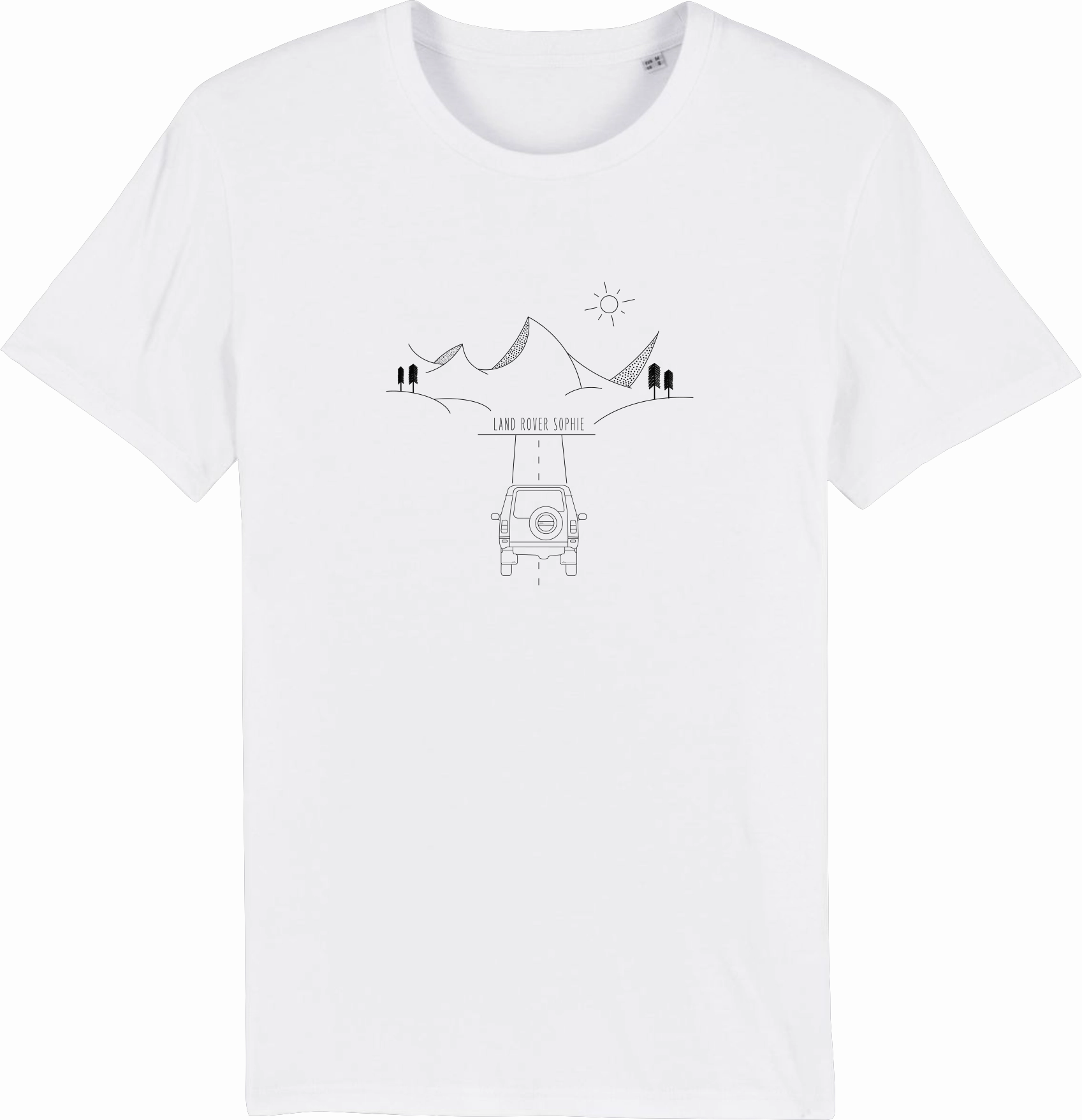 All-Season Comfort Wear Fresh Comfort Style E R Co One For The Road T-Shirt | White