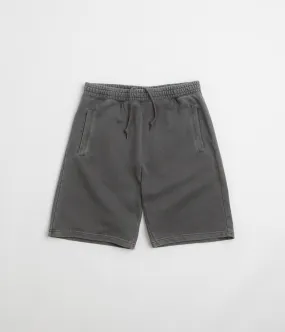Carhartt Nelson Sweat Shorts - Graphite Weekend Ready