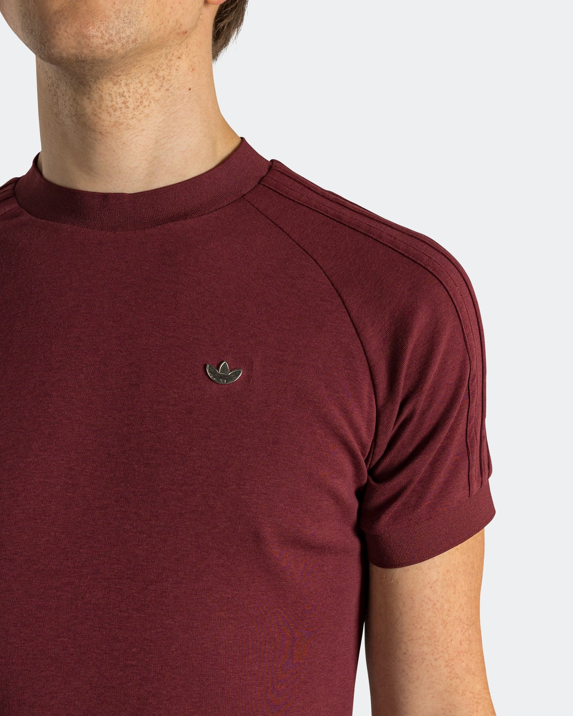 Cali Tee - Shadow Red Perfect Layering Comfy Design